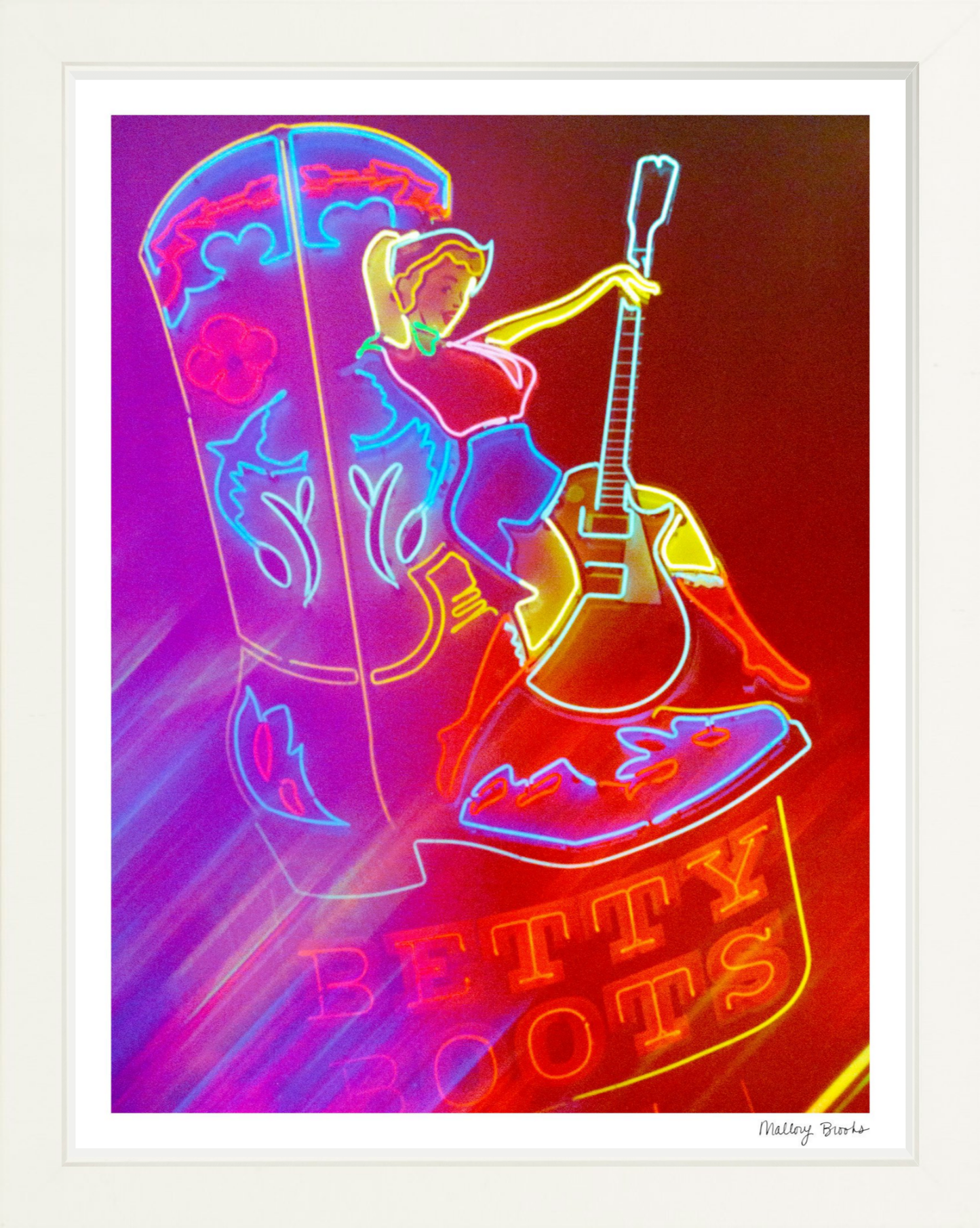 Neon Betty Boots