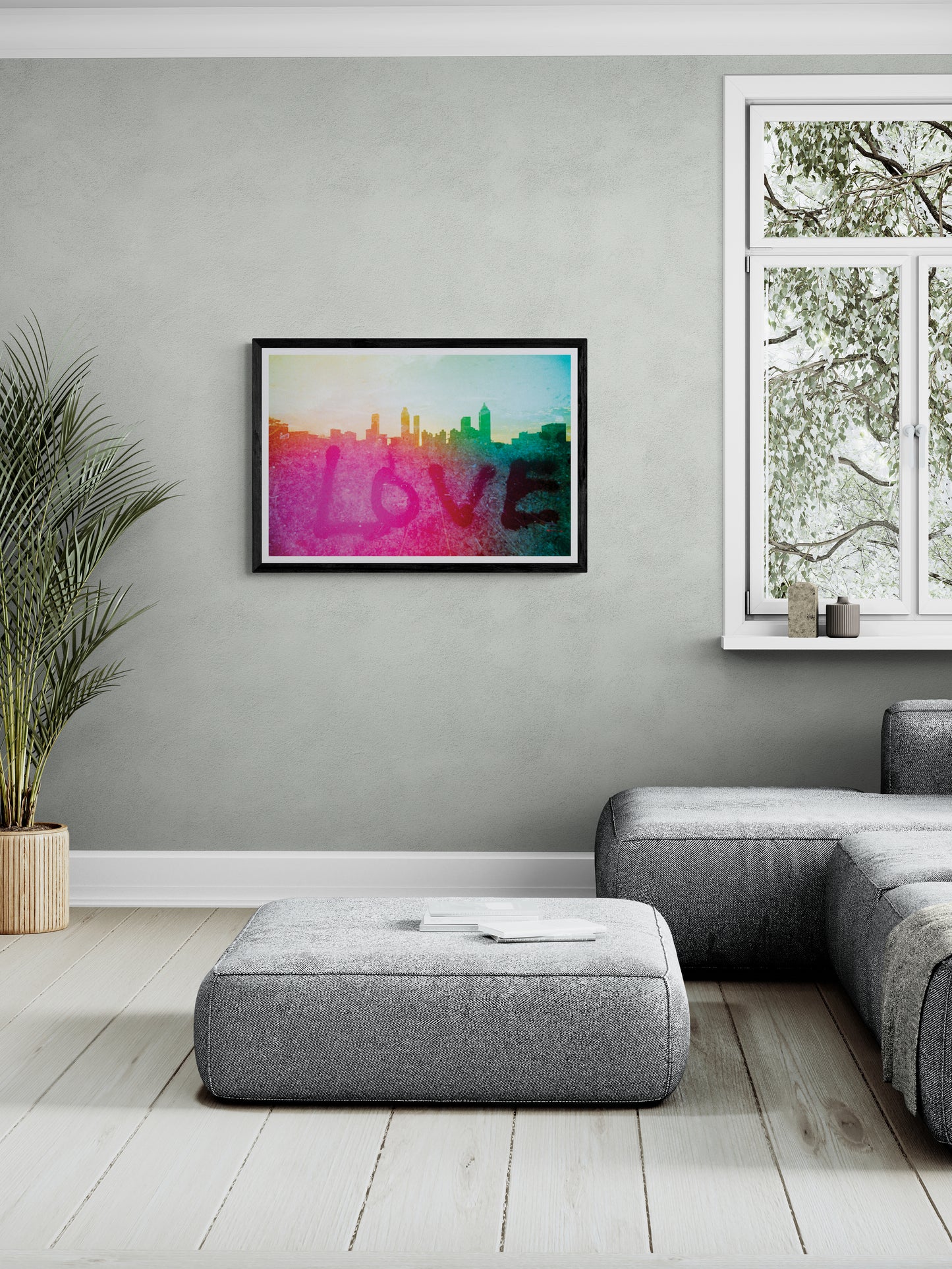 Love Atlanta Skyline