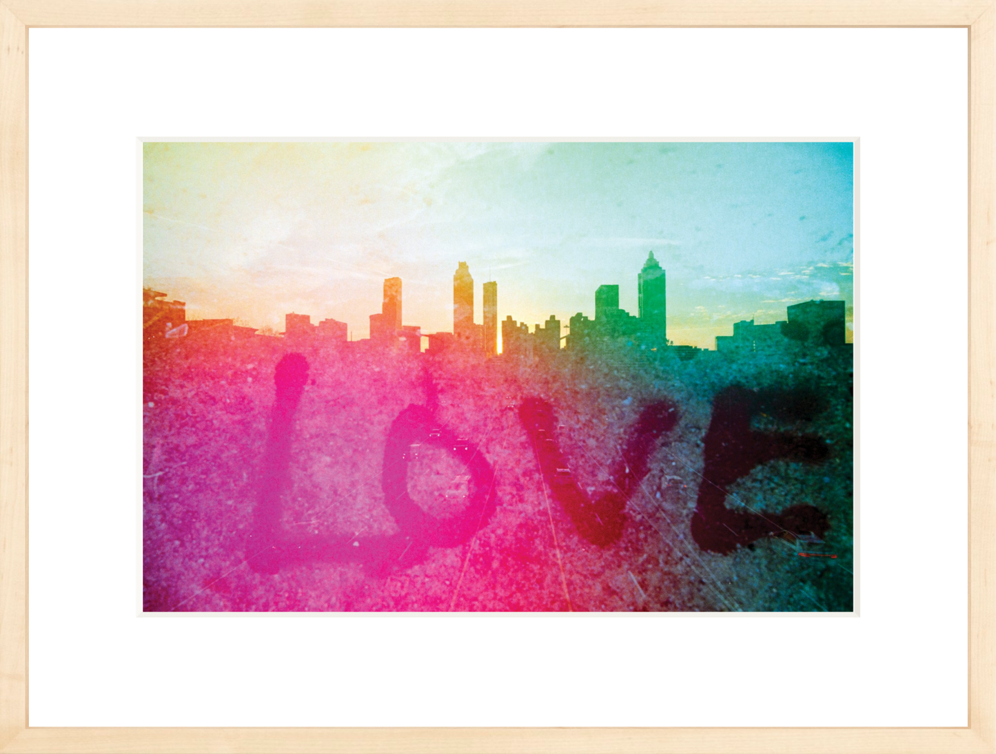 Love Atlanta Skyline