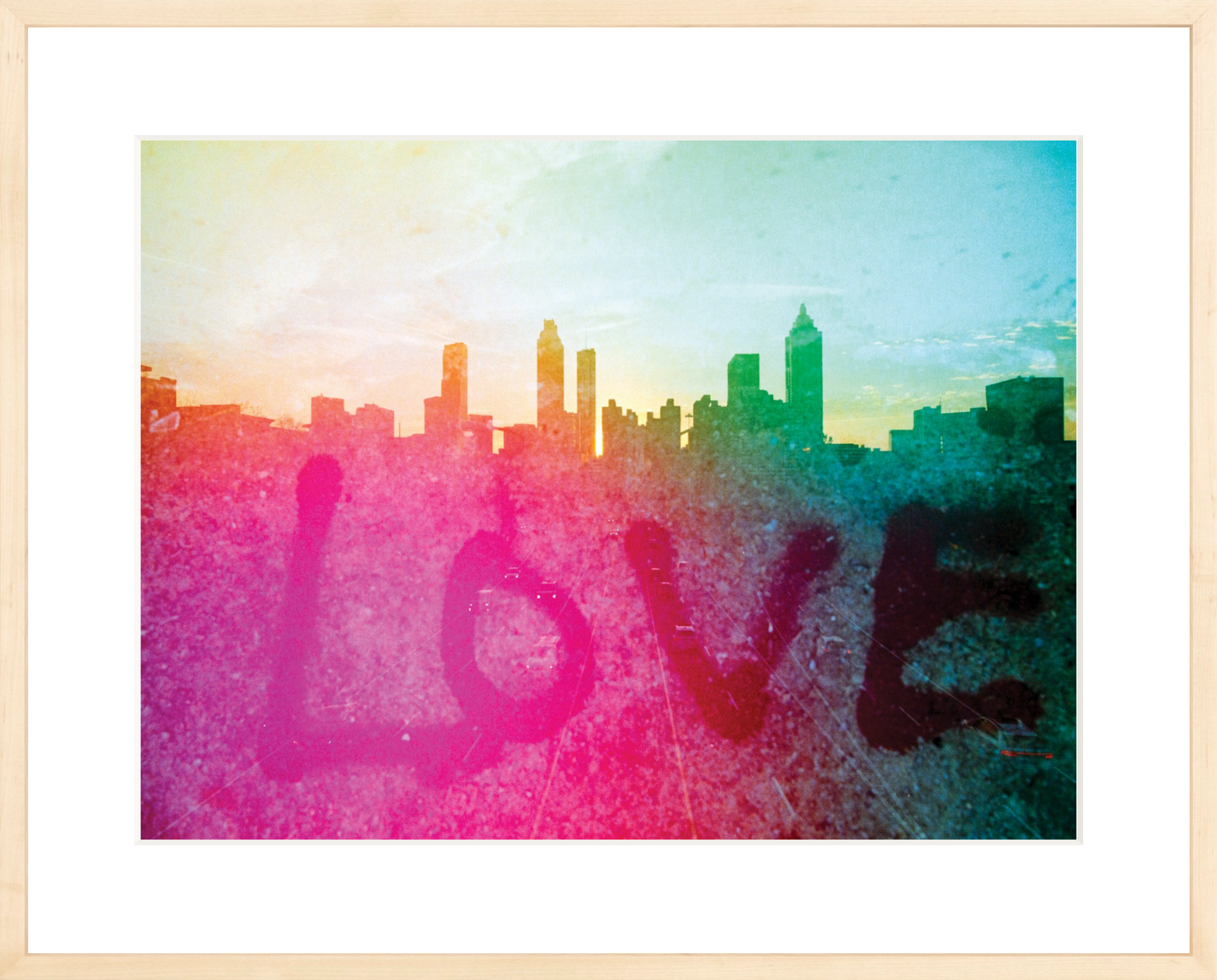 Love Atlanta Skyline