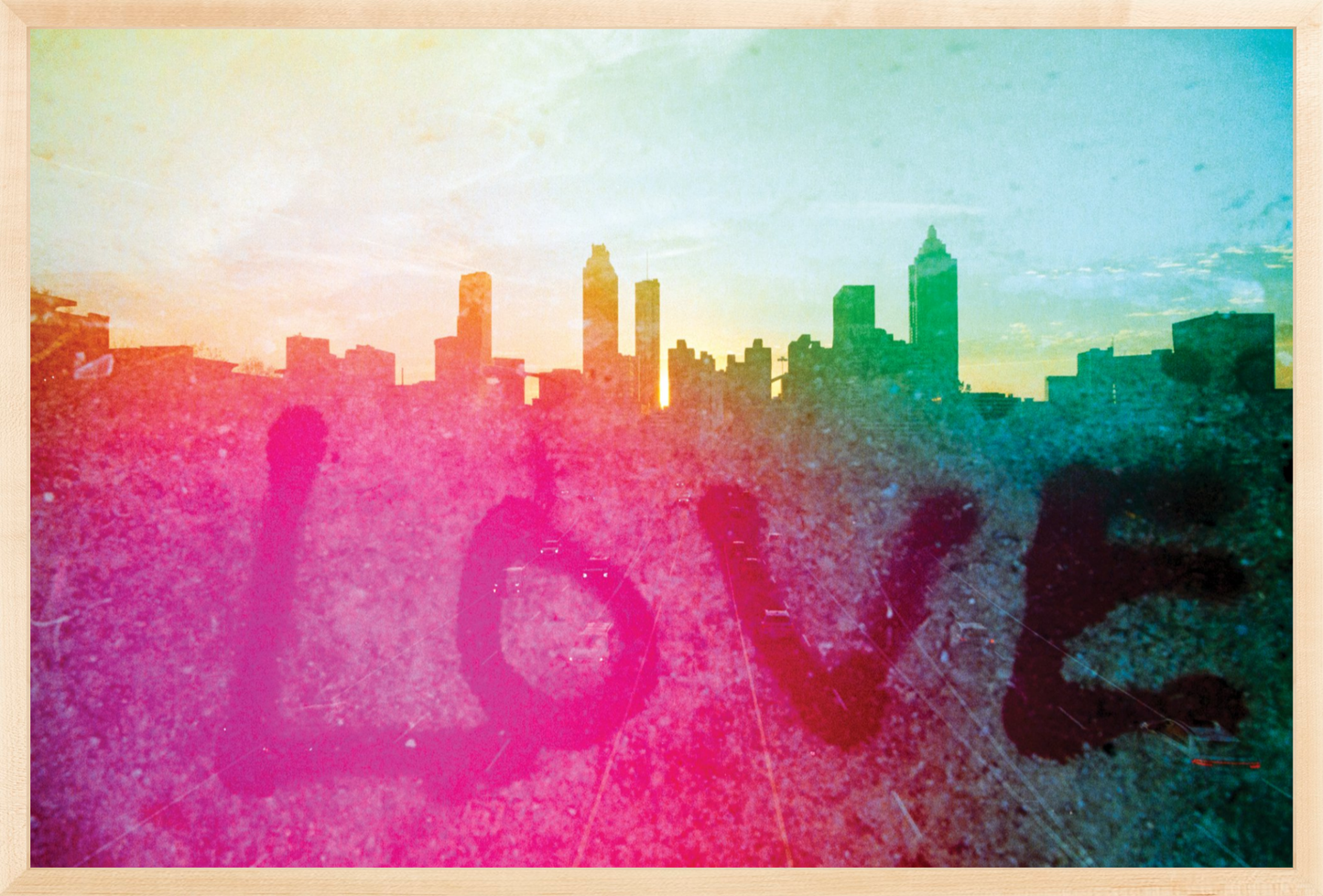 Love Atlanta Skyline