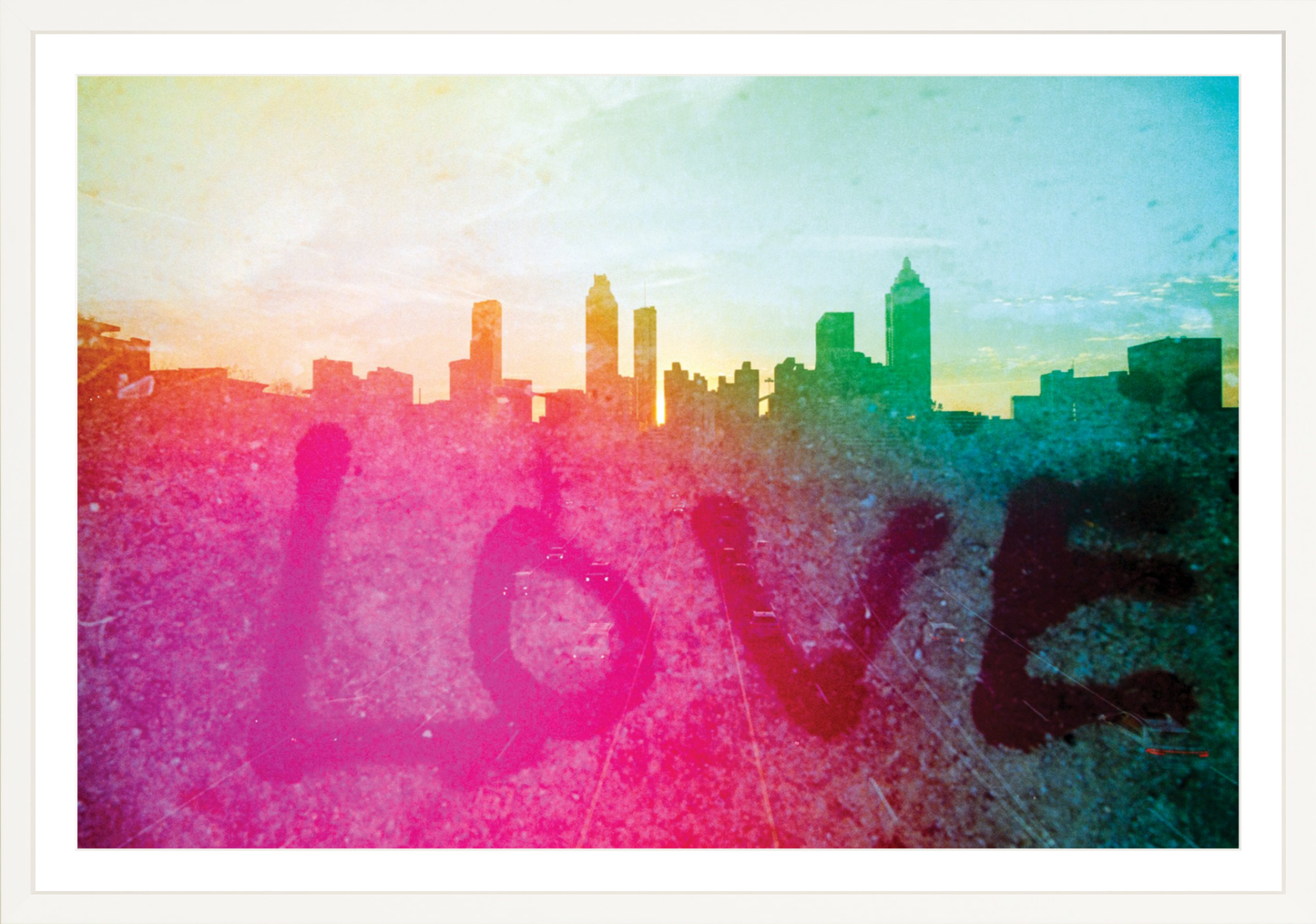 Love Atlanta Skyline