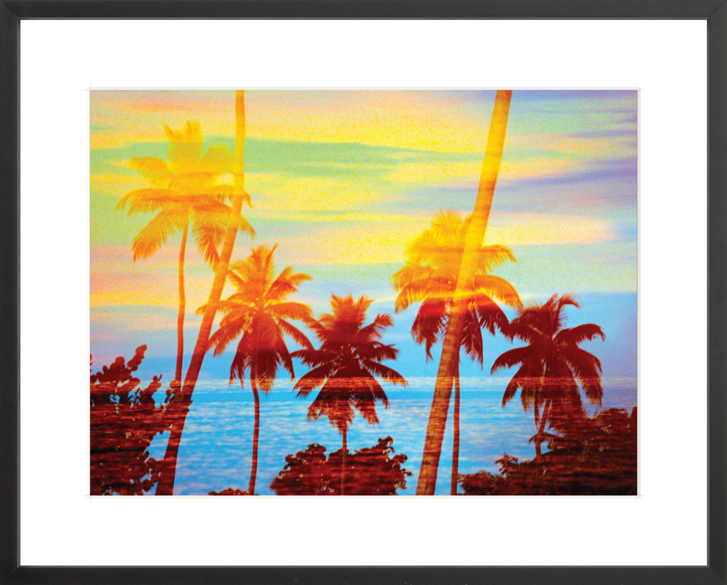 Tropical Sunset Palms