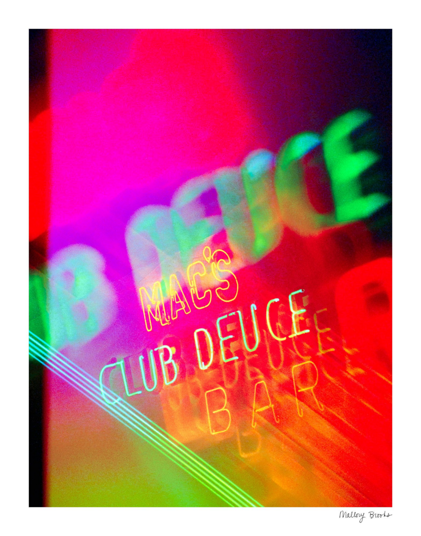 Neon Mac's Club Deuce Bar