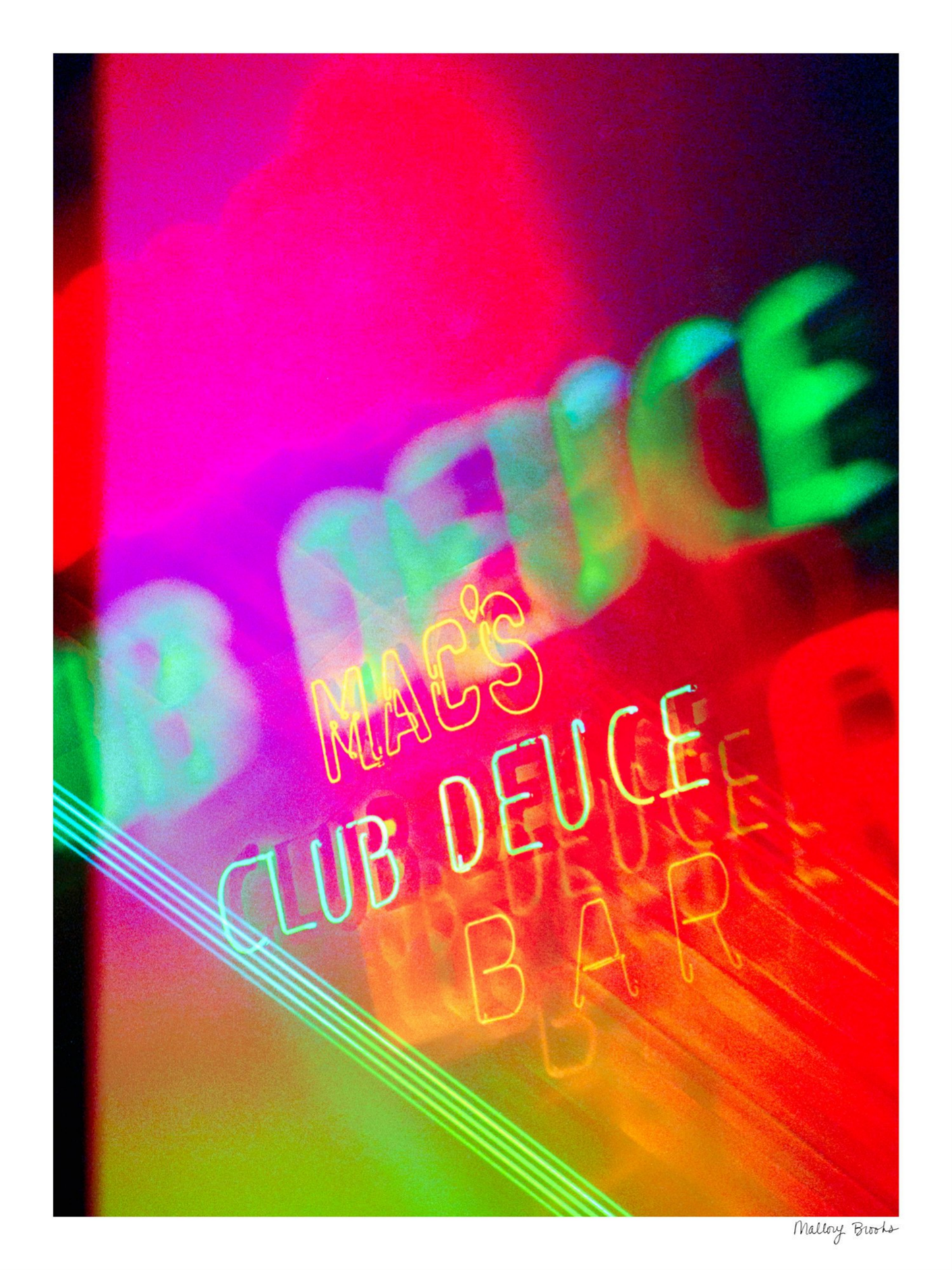 Neon Mac's Club Deuce Bar