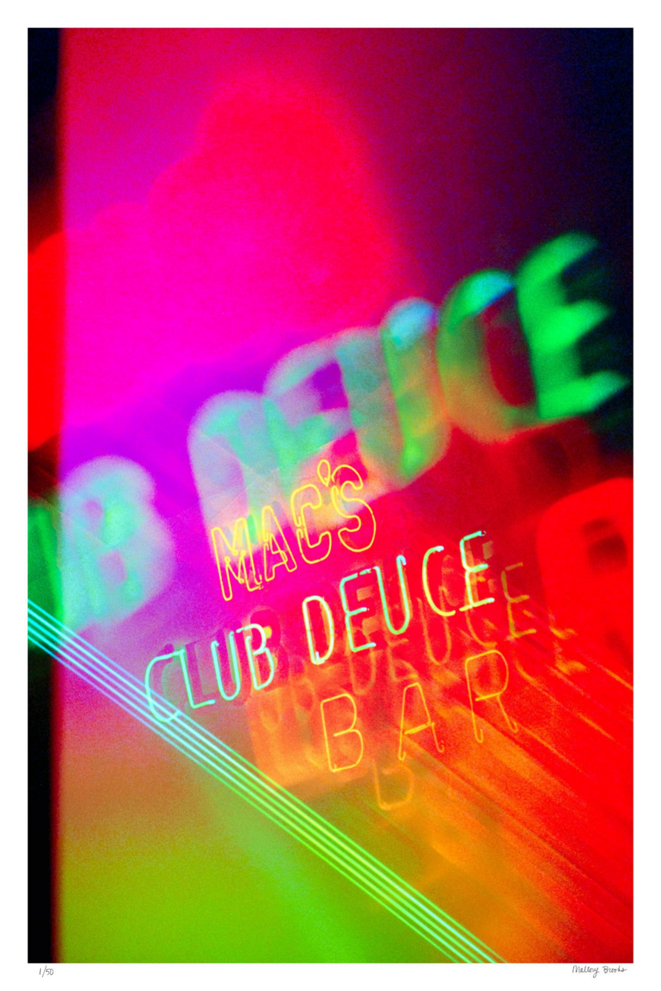 Neon Mac's Club Deuce Bar