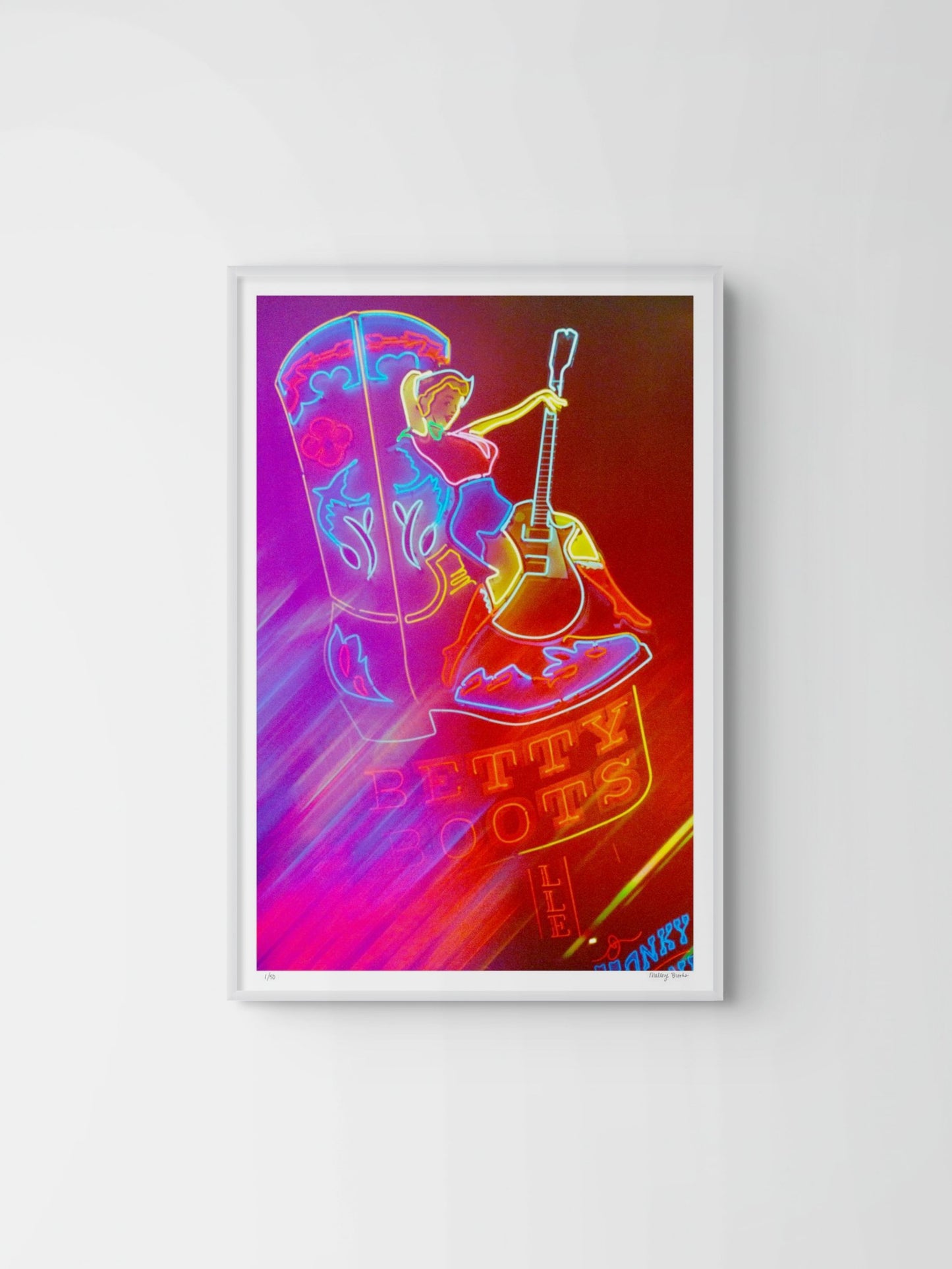 Neon Betty Boots