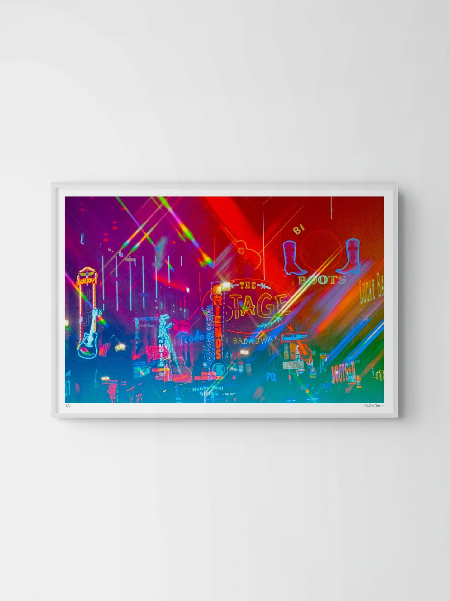 Neon Honky Tonk Highway No. 1