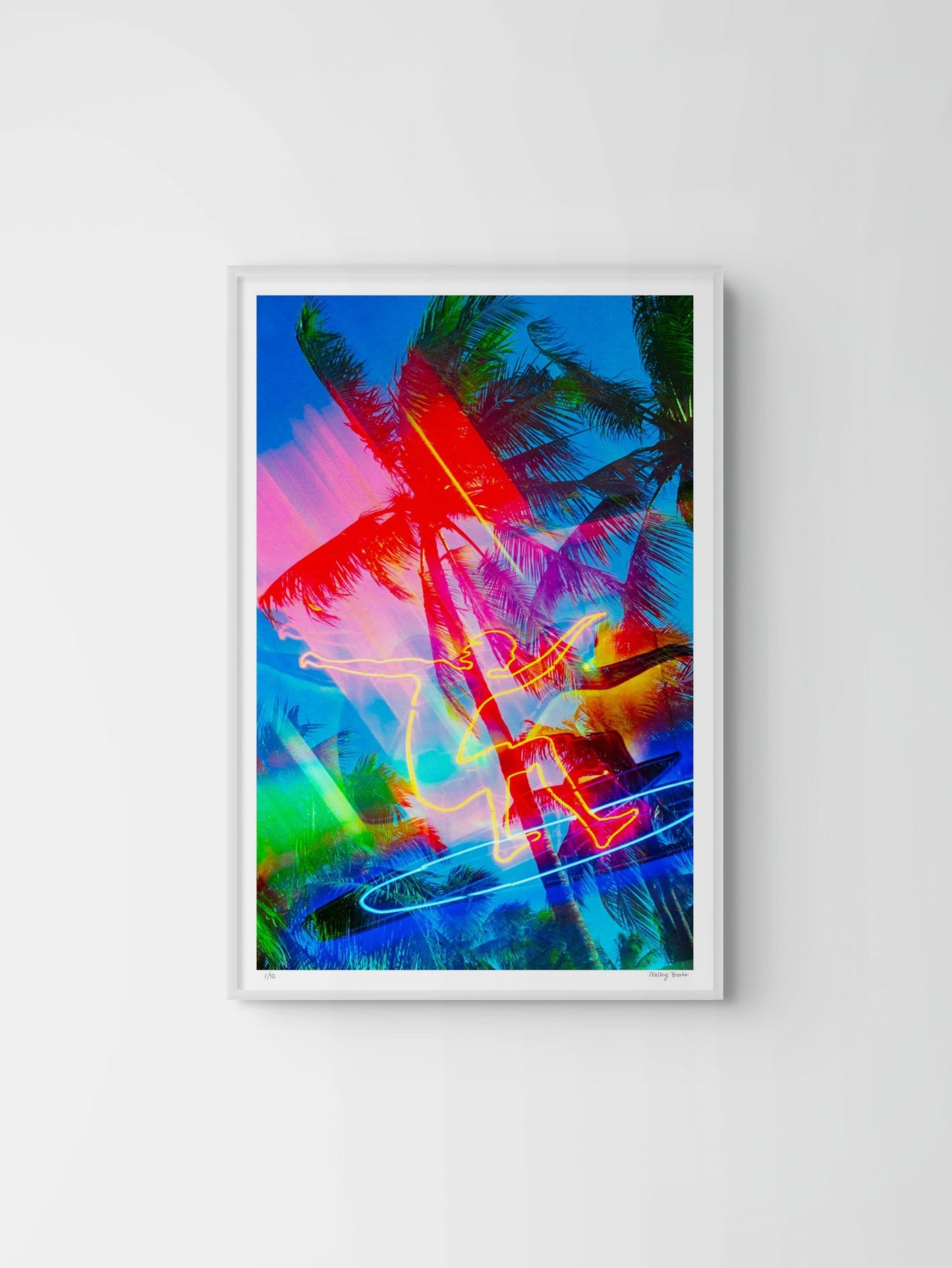 Neon Surfer