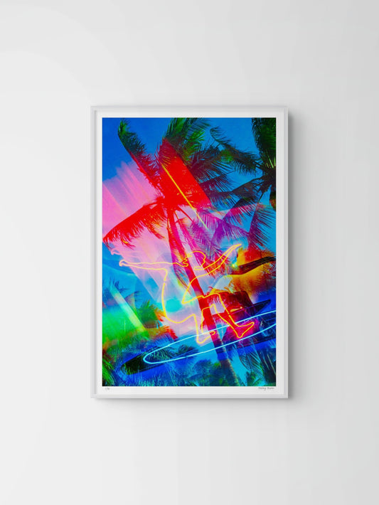 Neon Surfer