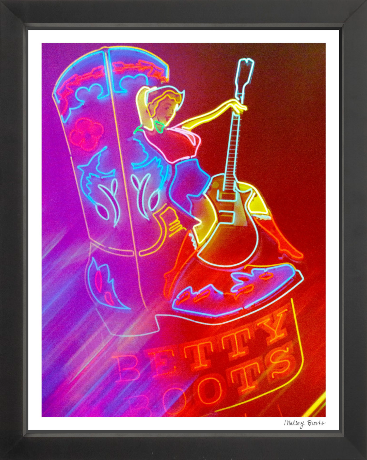 Neon Betty Boots