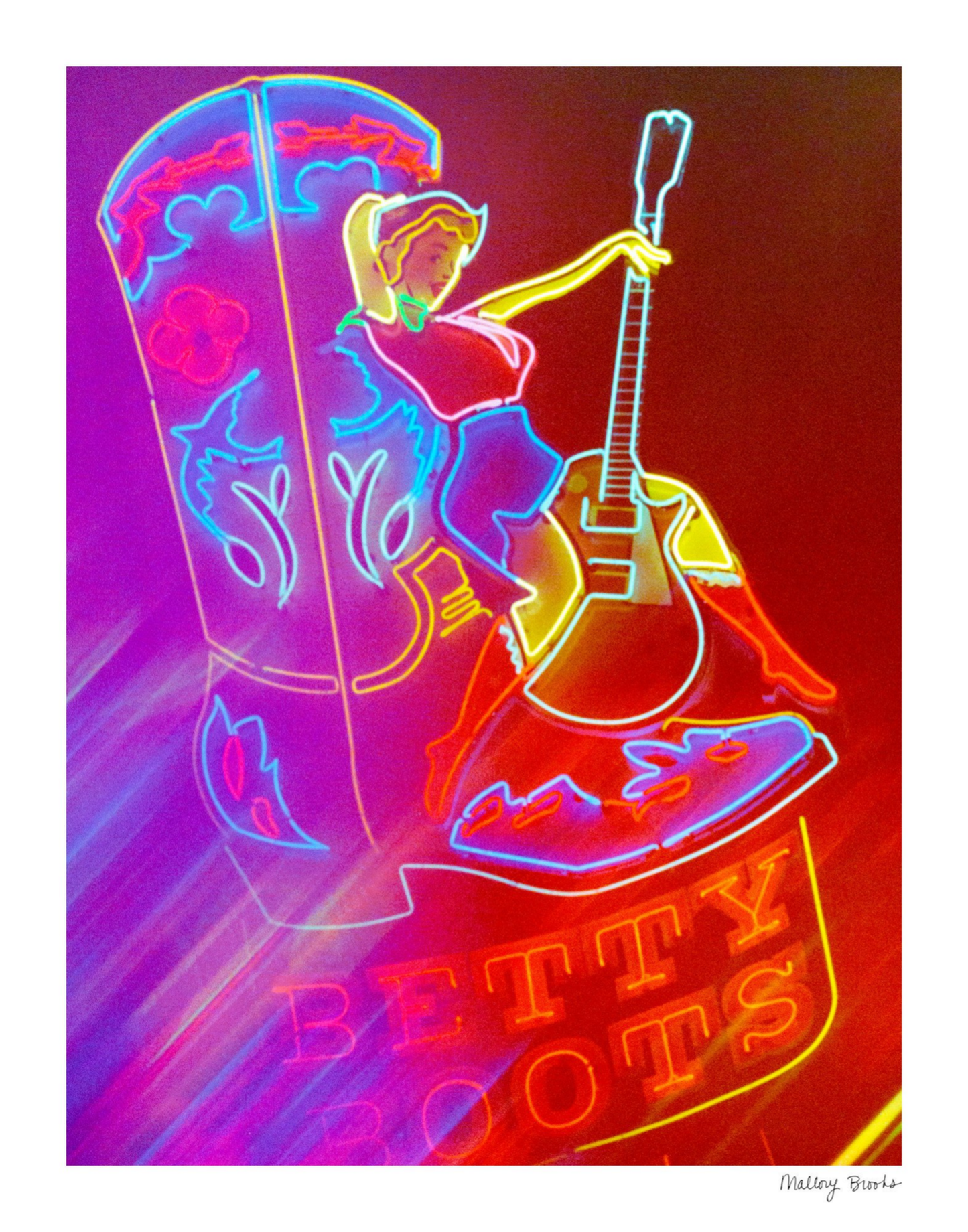 Neon Betty Boots