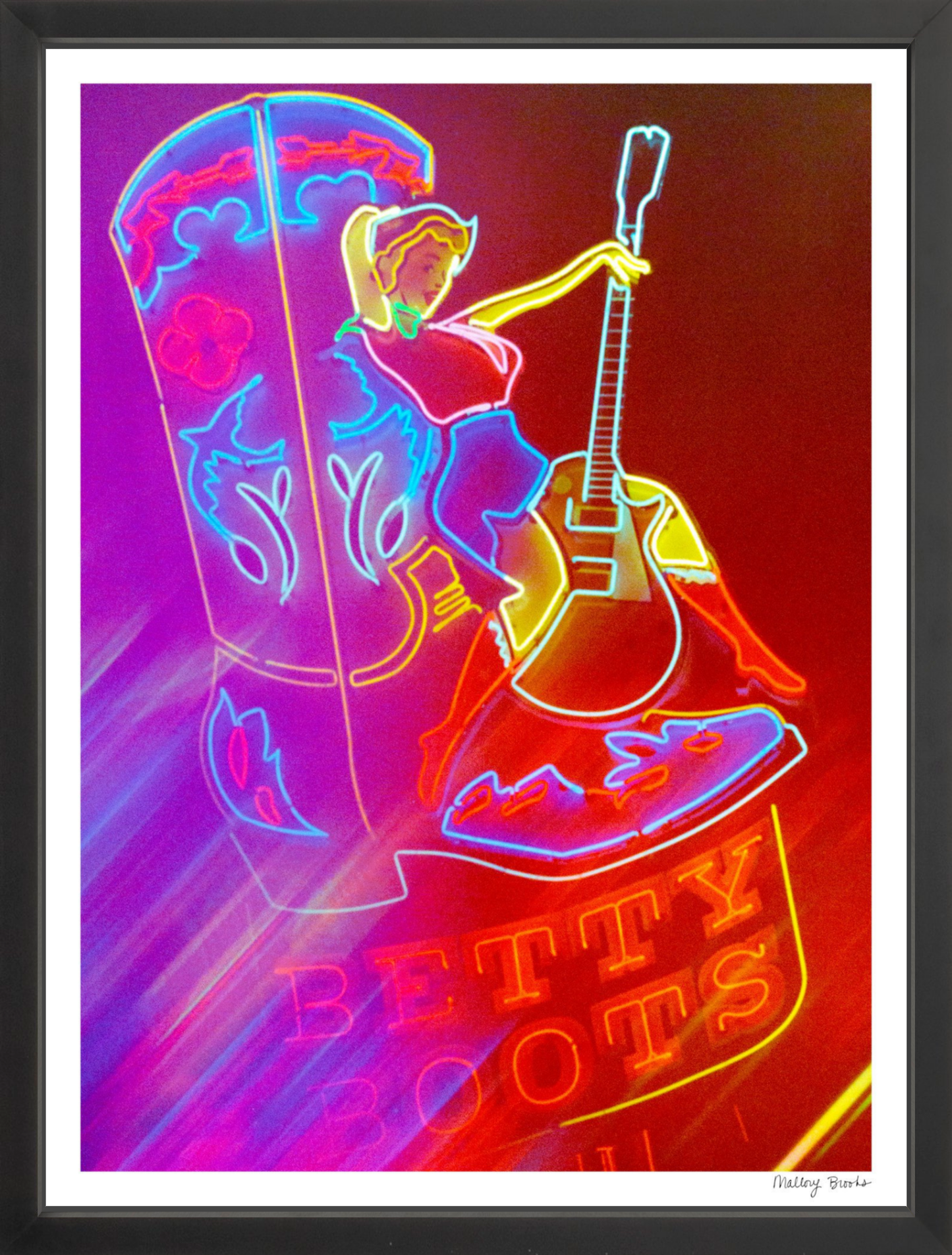 Neon Betty Boots