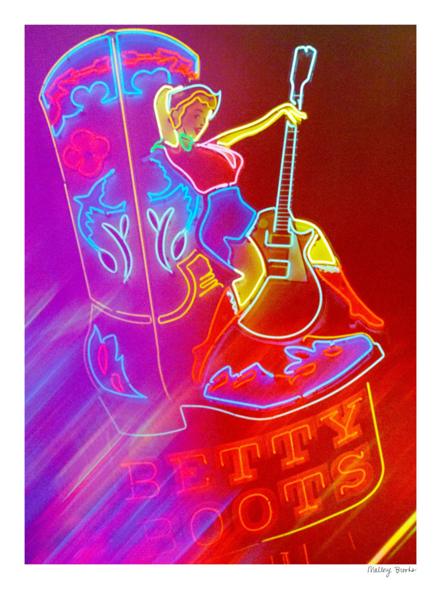 Neon Betty Boots