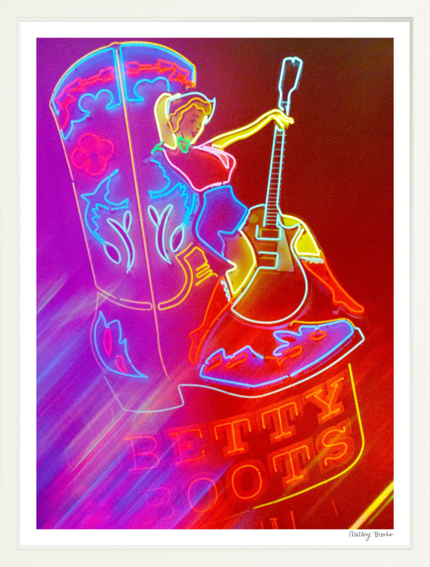 Neon Betty Boots