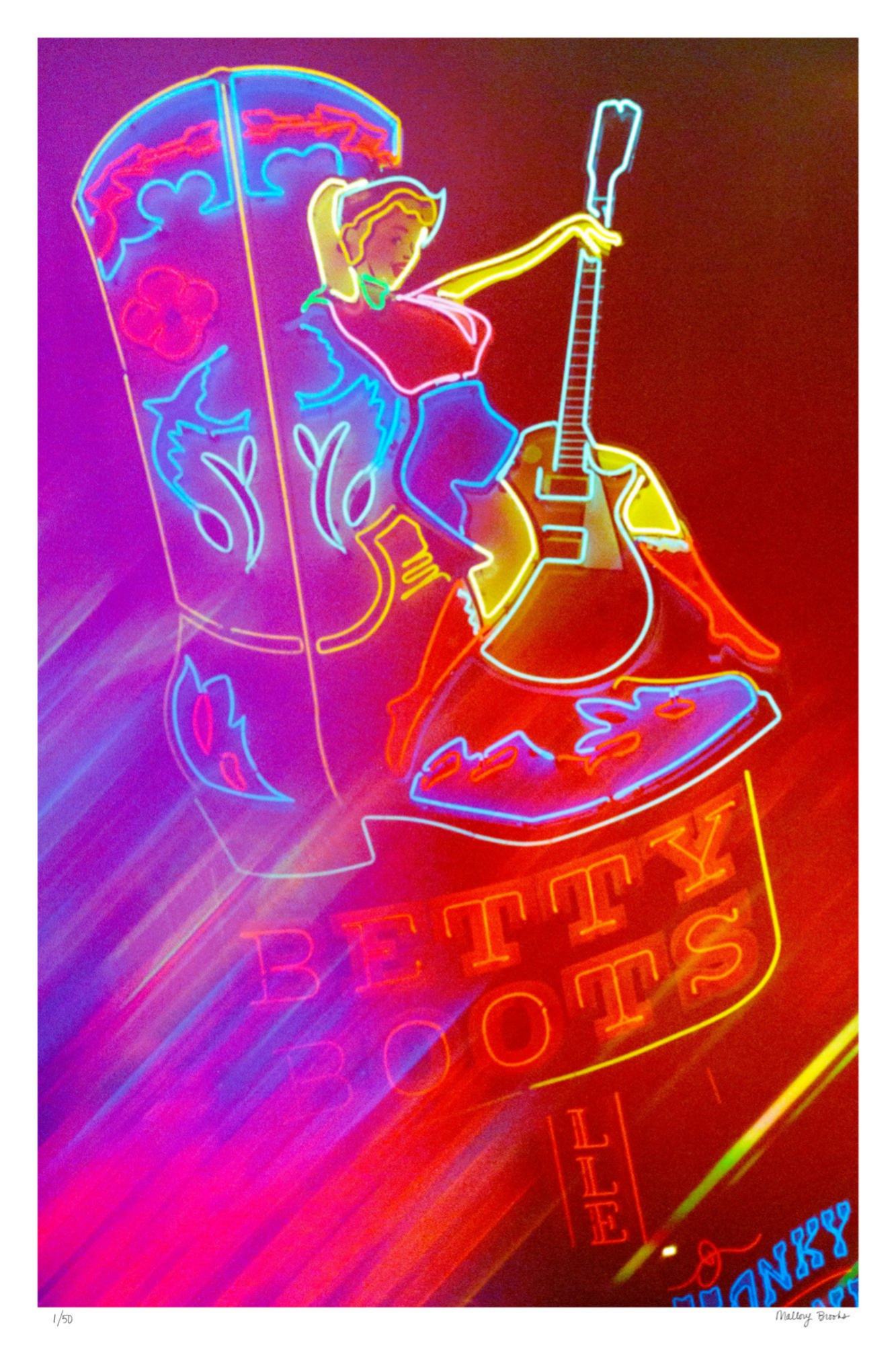 Neon Betty Boots
