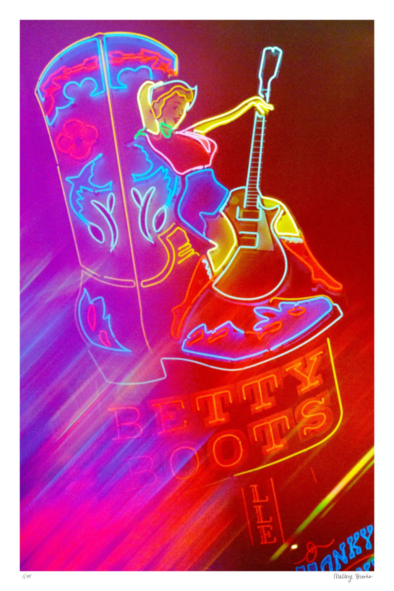 Neon Betty Boots