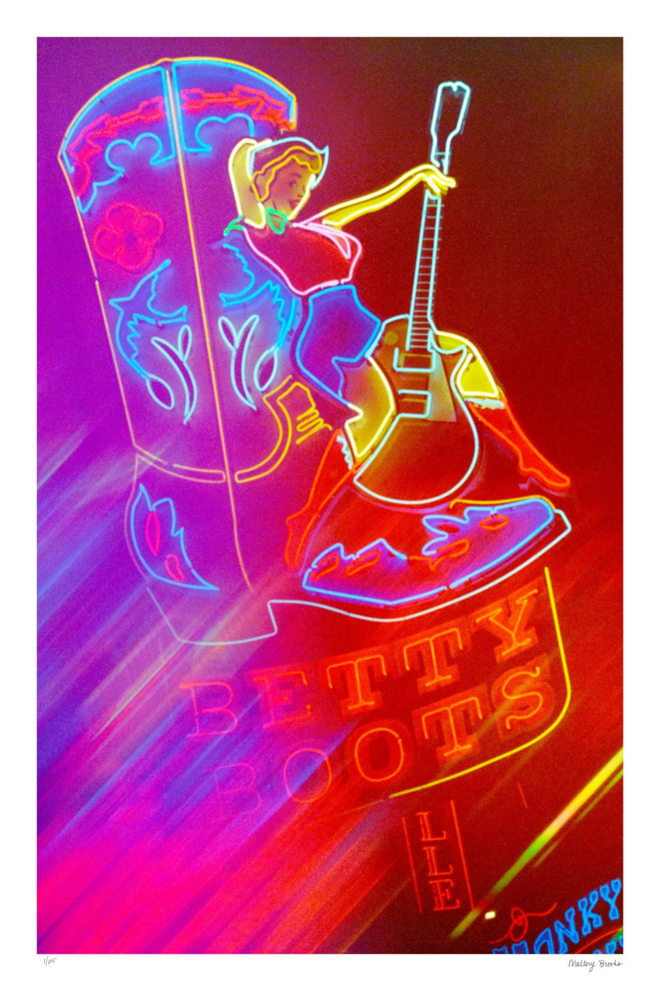Neon Betty Boots