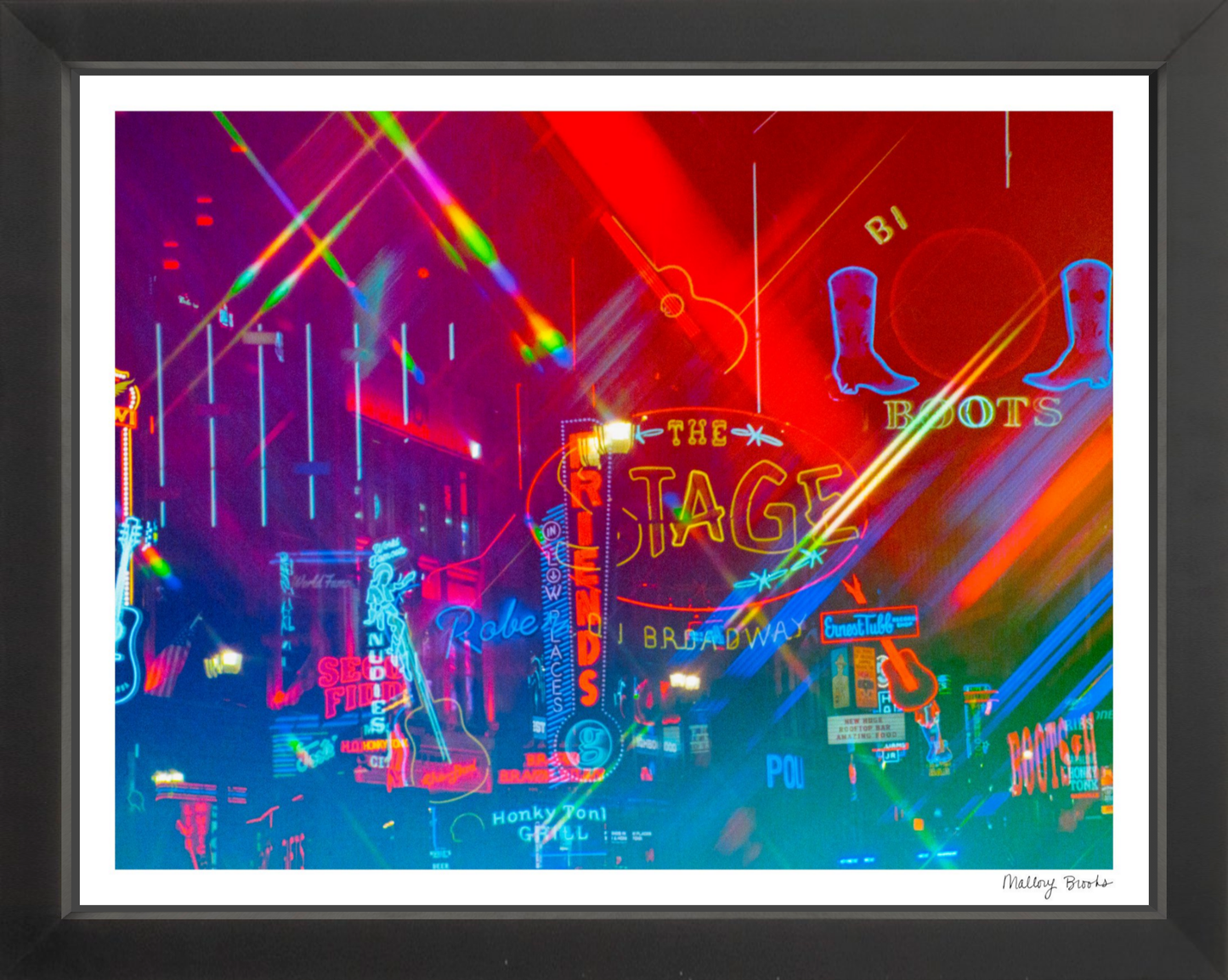 Neon Honky Tonk Highway No. 1