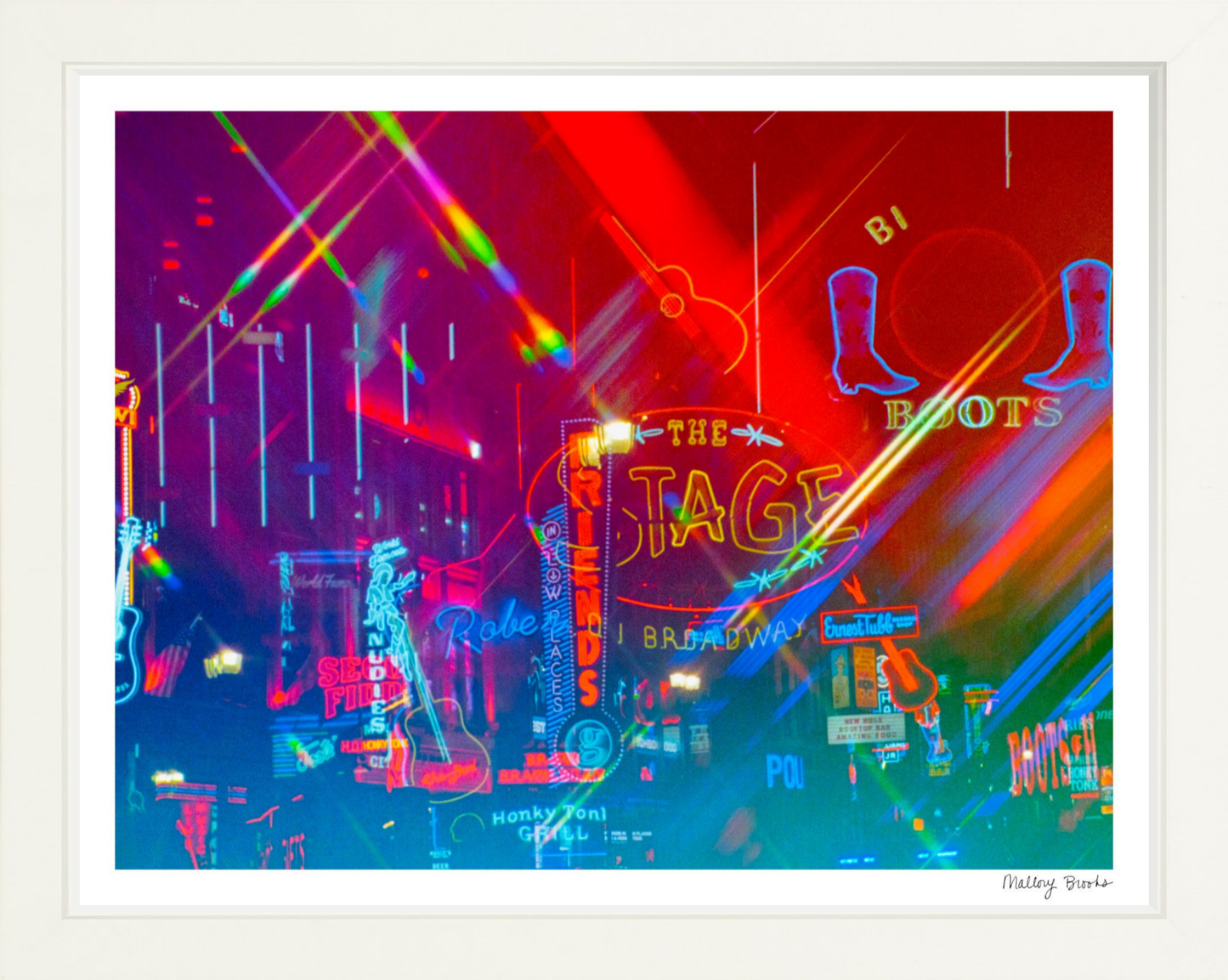 Neon Honky Tonk Highway No. 1