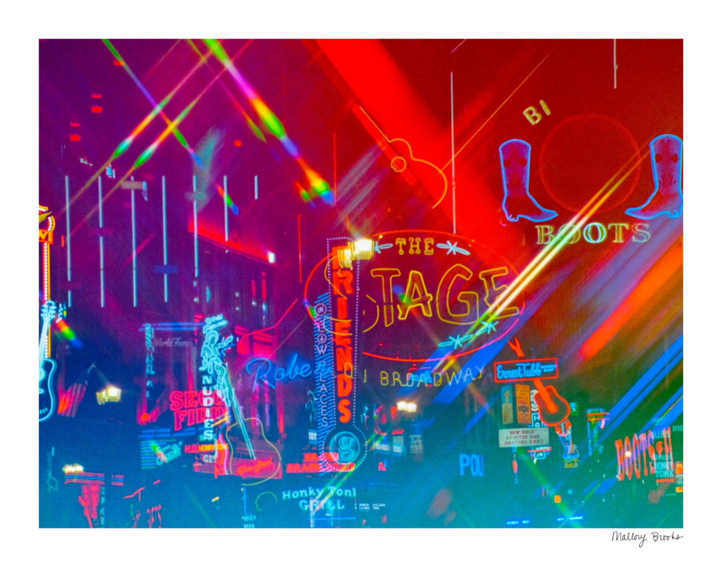 Neon Honky Tonk Highway No. 1