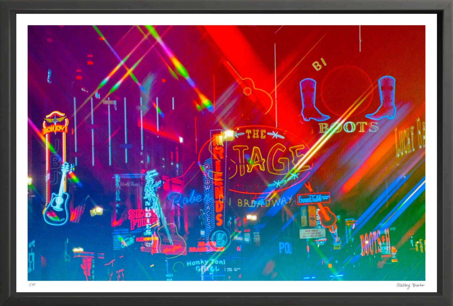 Neon Honky Tonk Highway No. 1