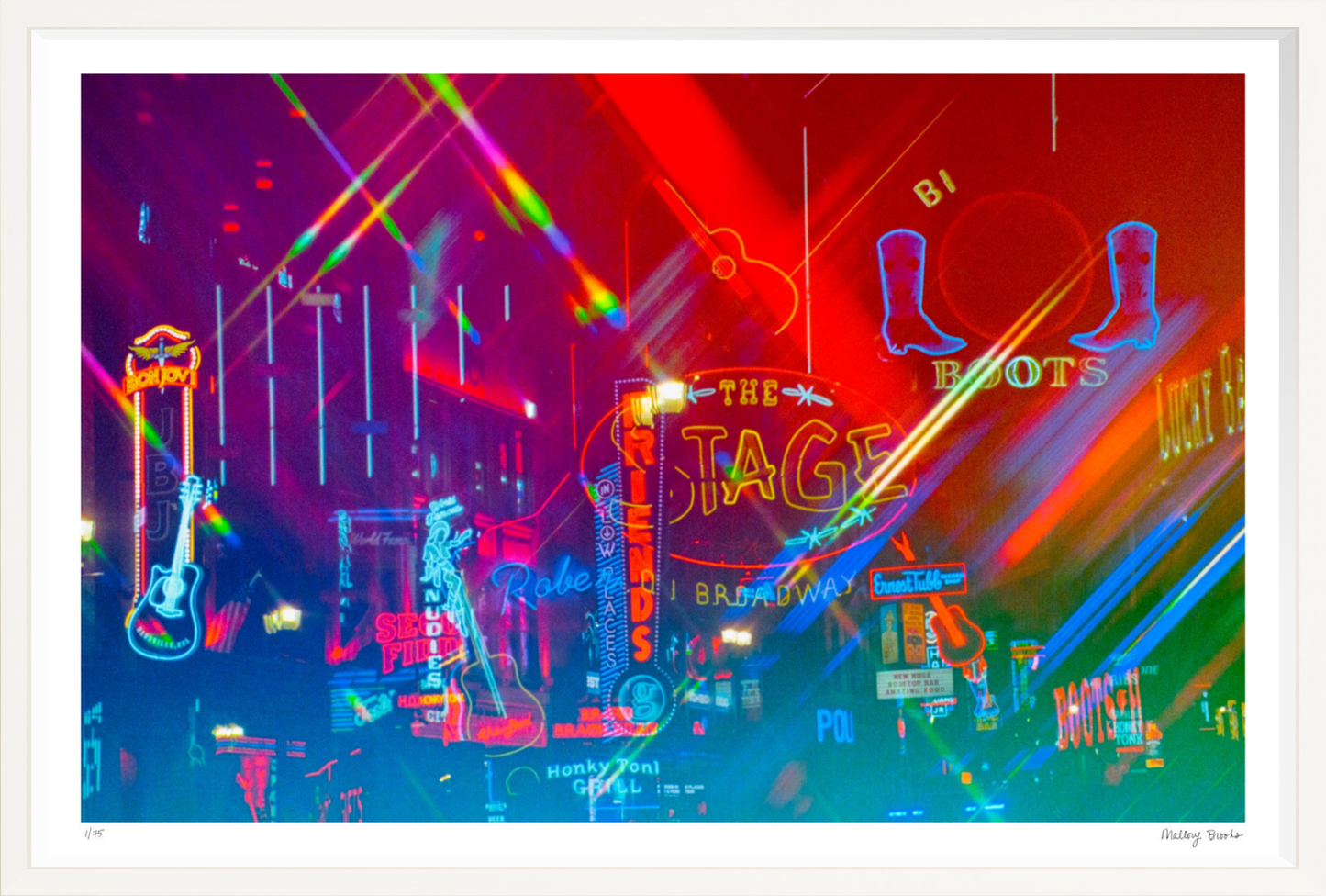Neon Honky Tonk Highway No. 1
