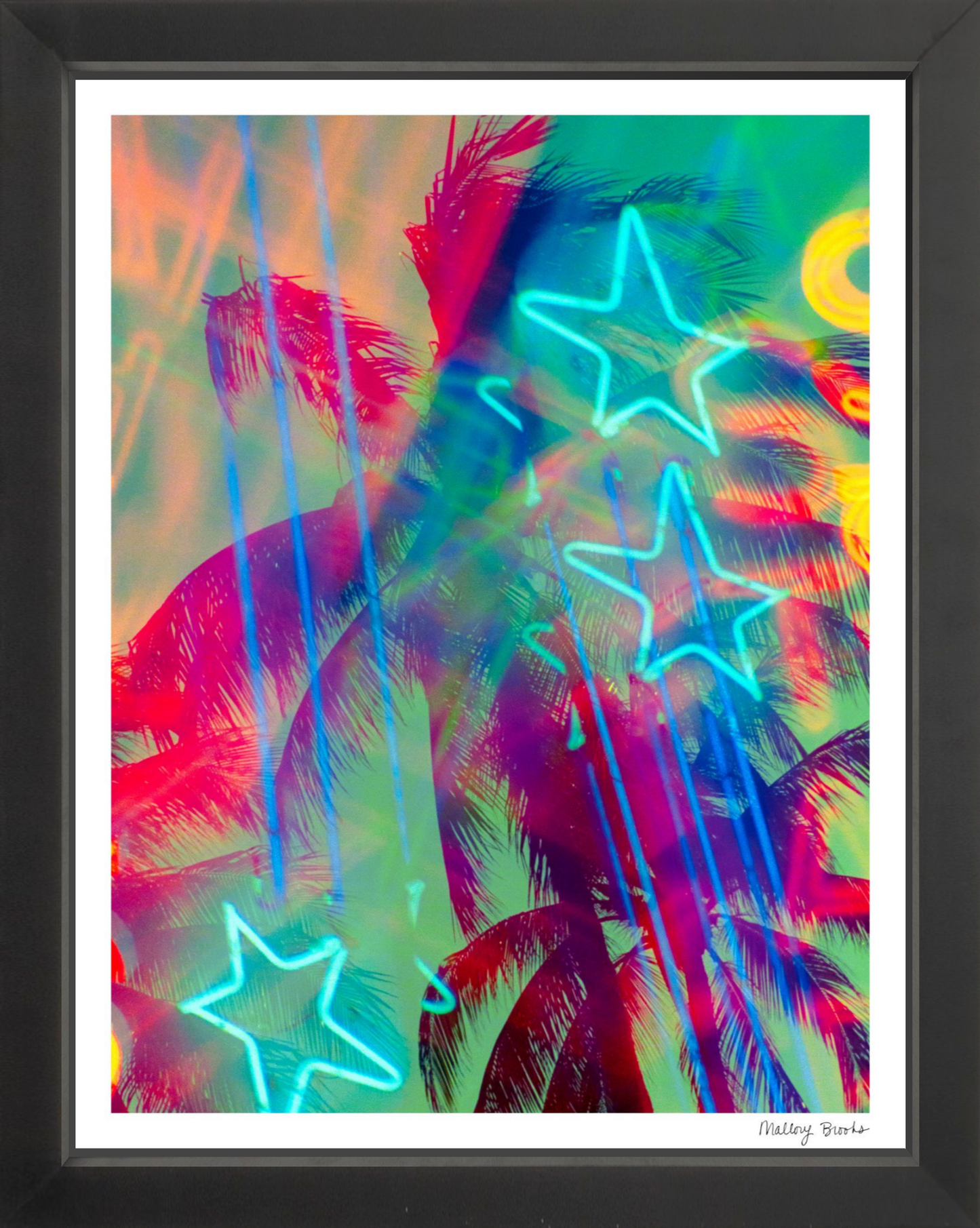 Neon Star Palms No. 3