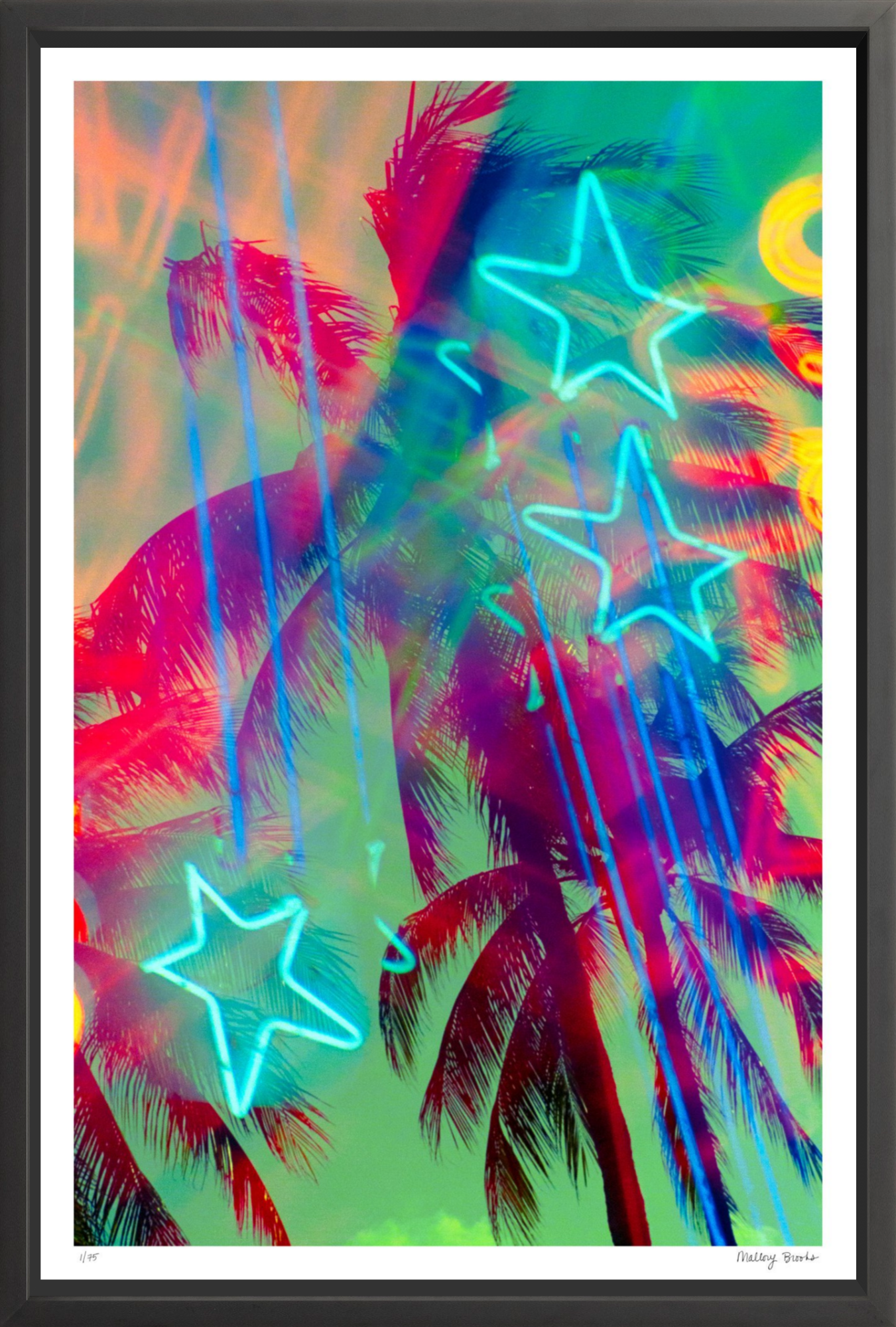 Neon Star Palms No. 3