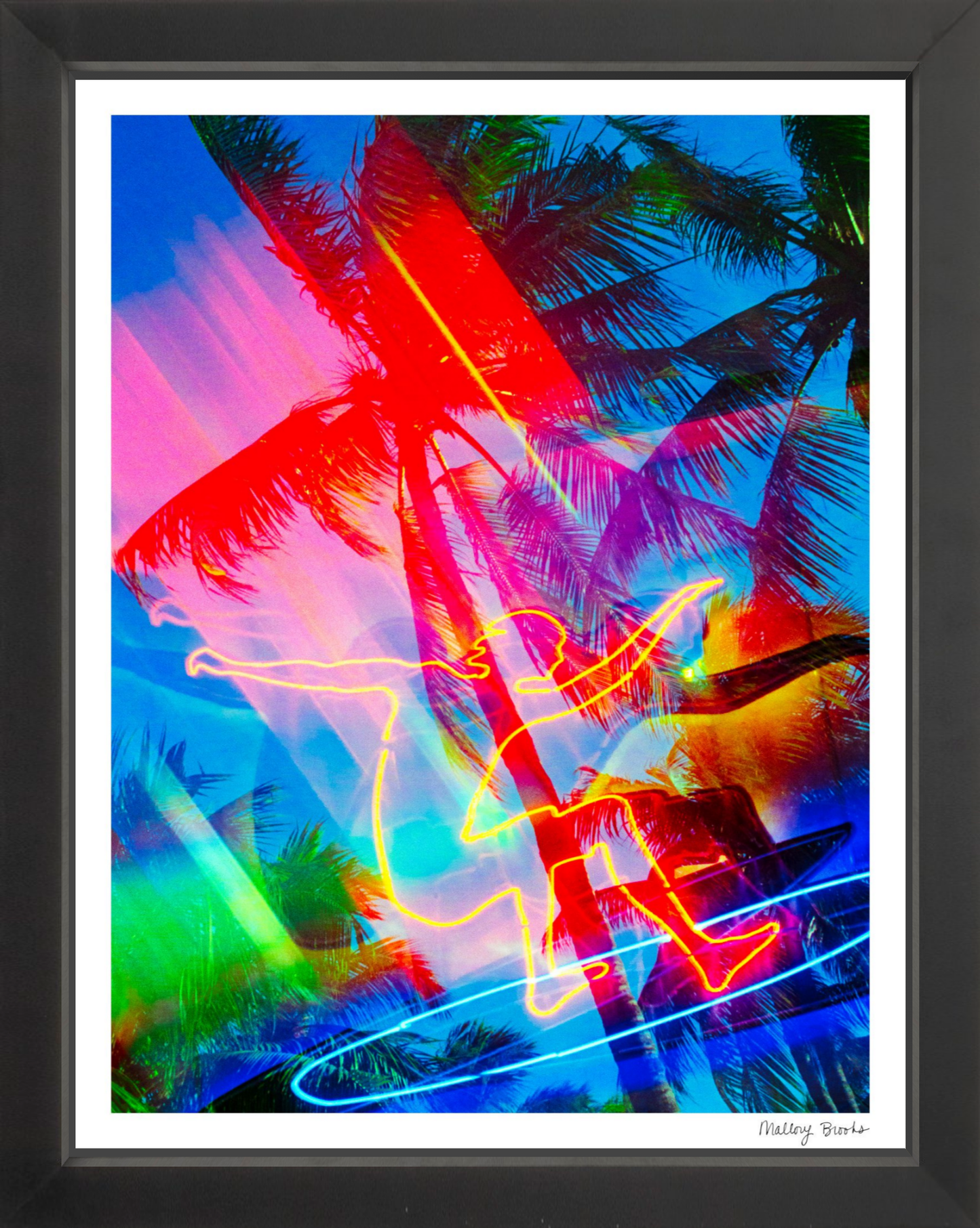 Neon Surfer