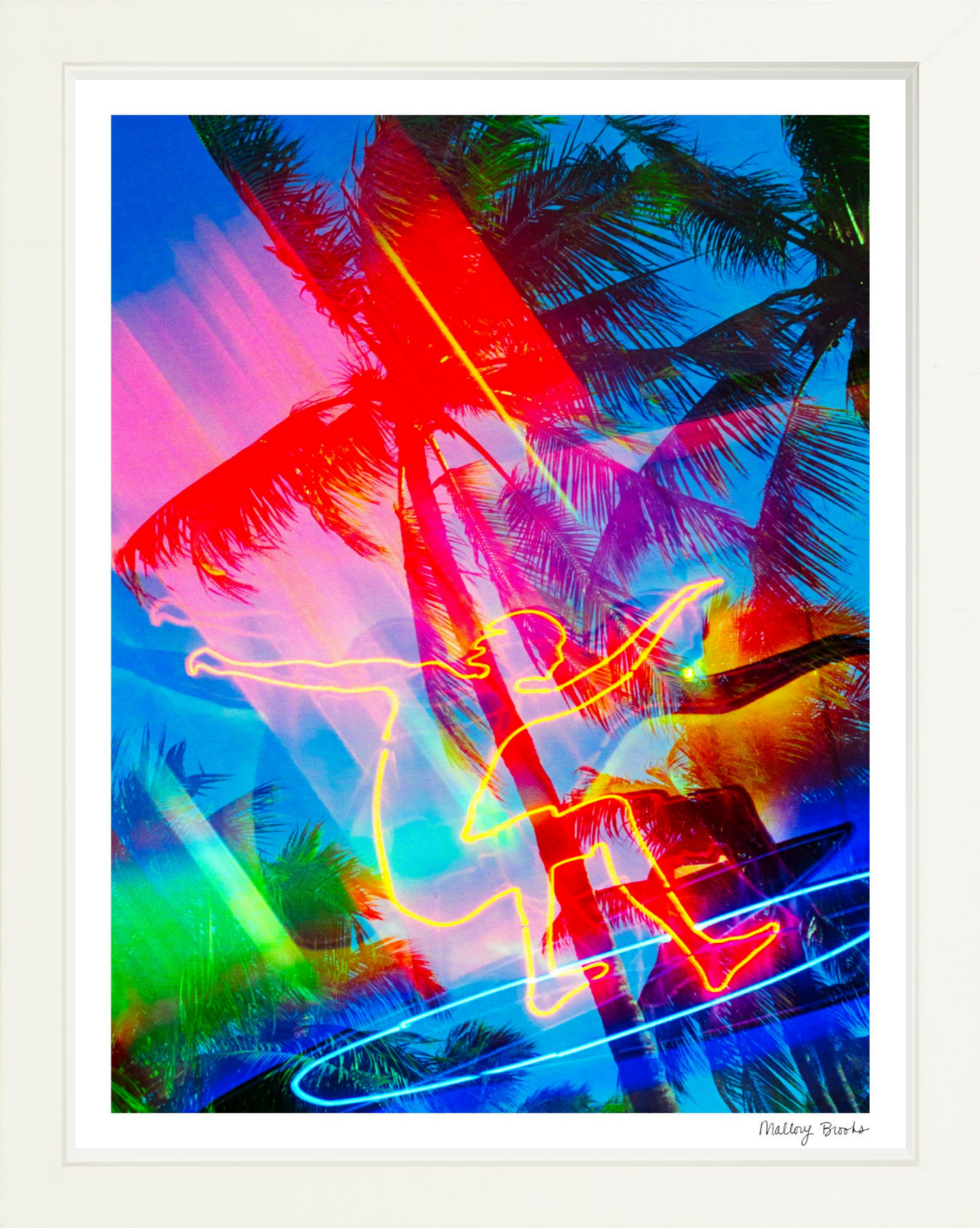 Neon Surfer