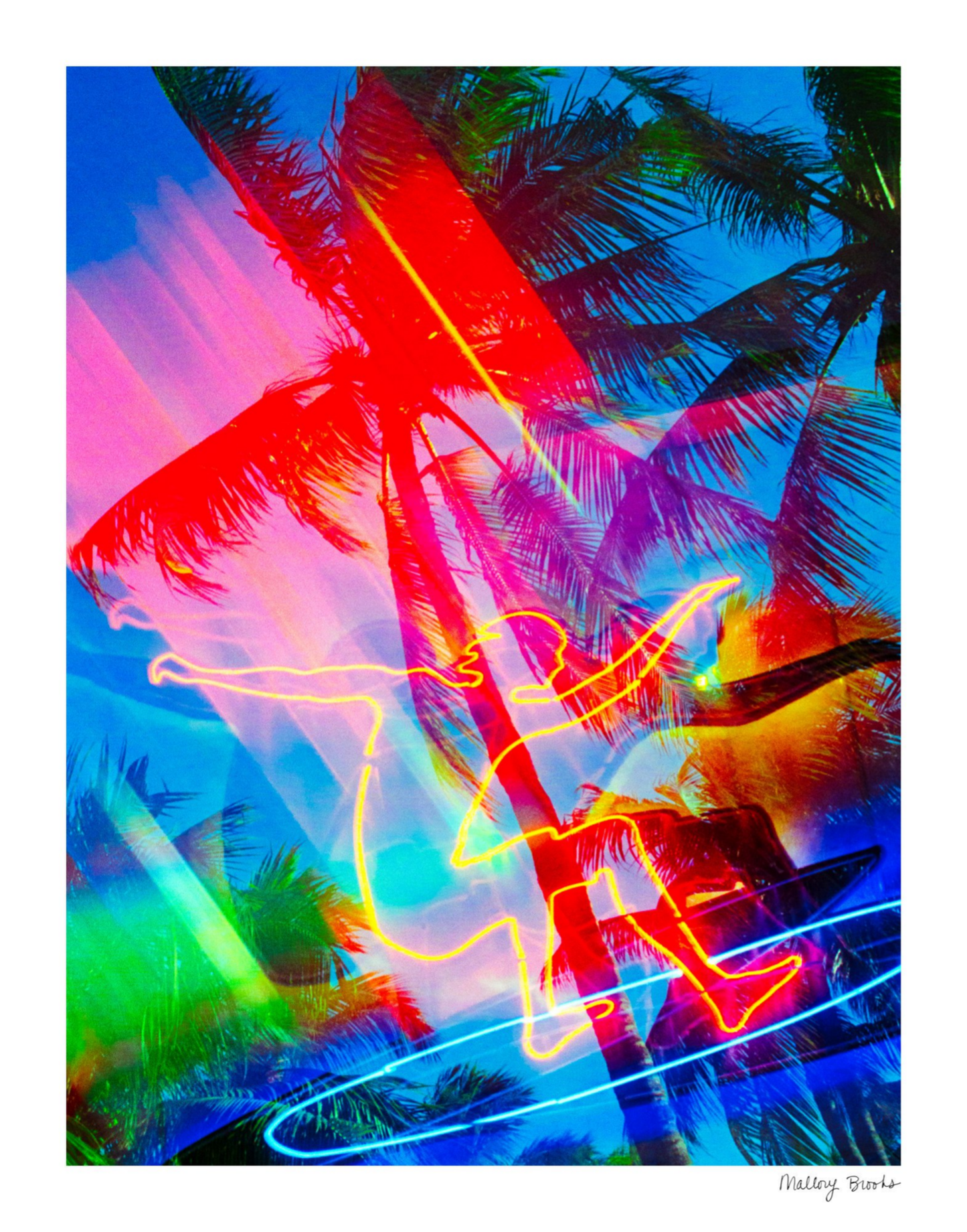 Neon Surfer