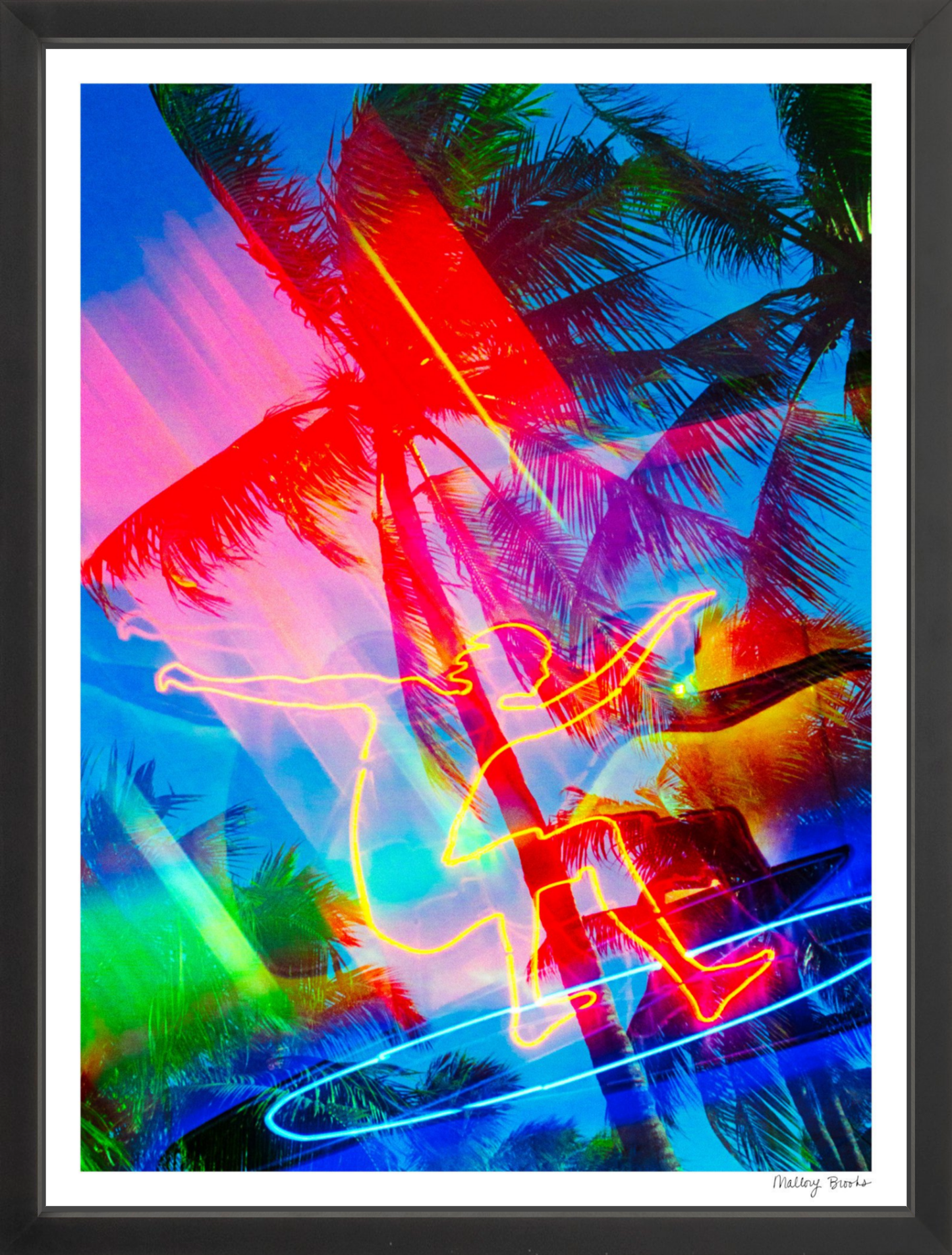 Neon Surfer