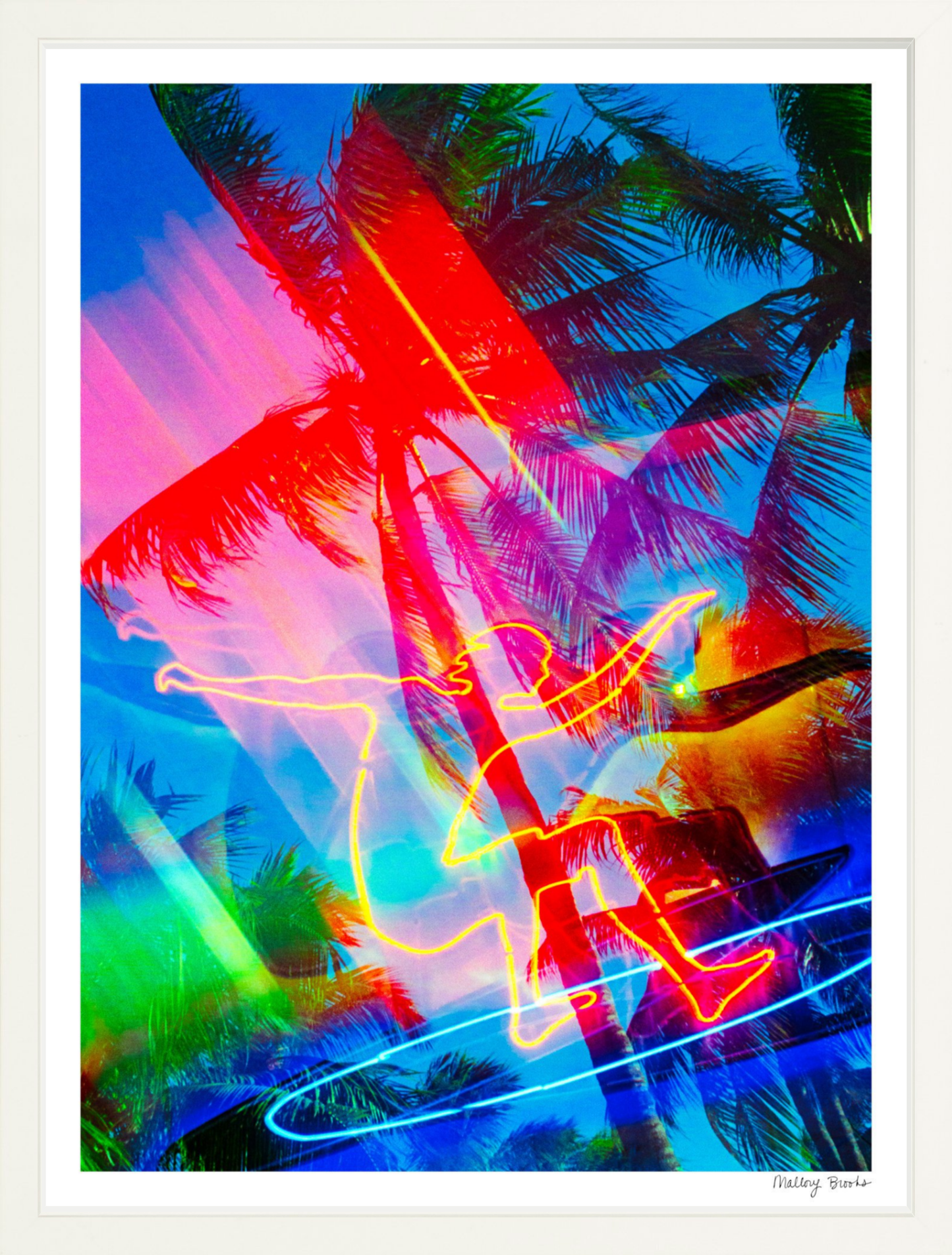 Neon Surfer