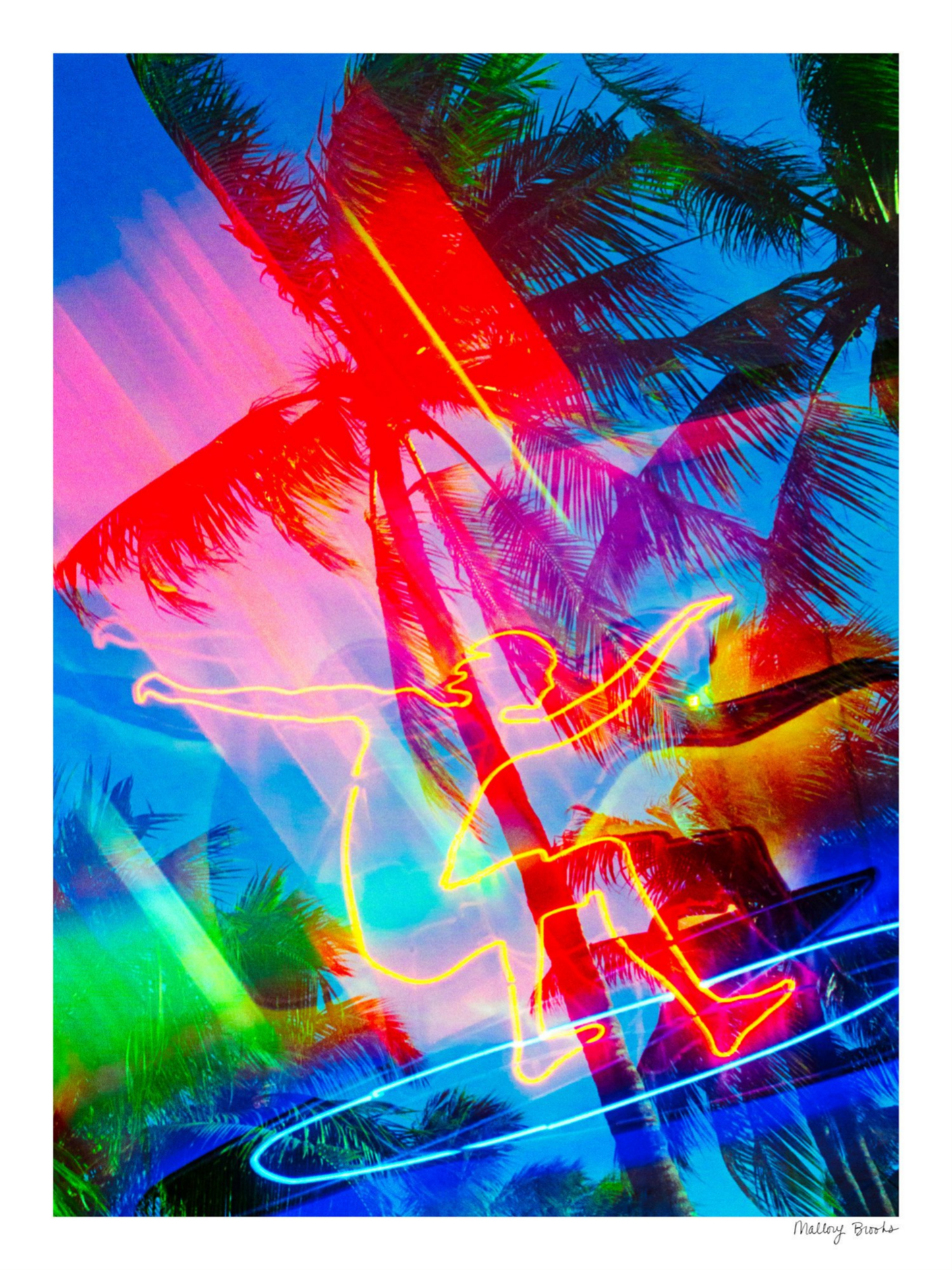 Neon Surfer