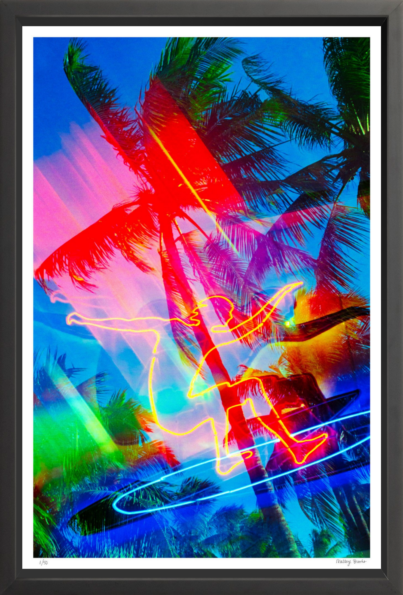 Neon Surfer