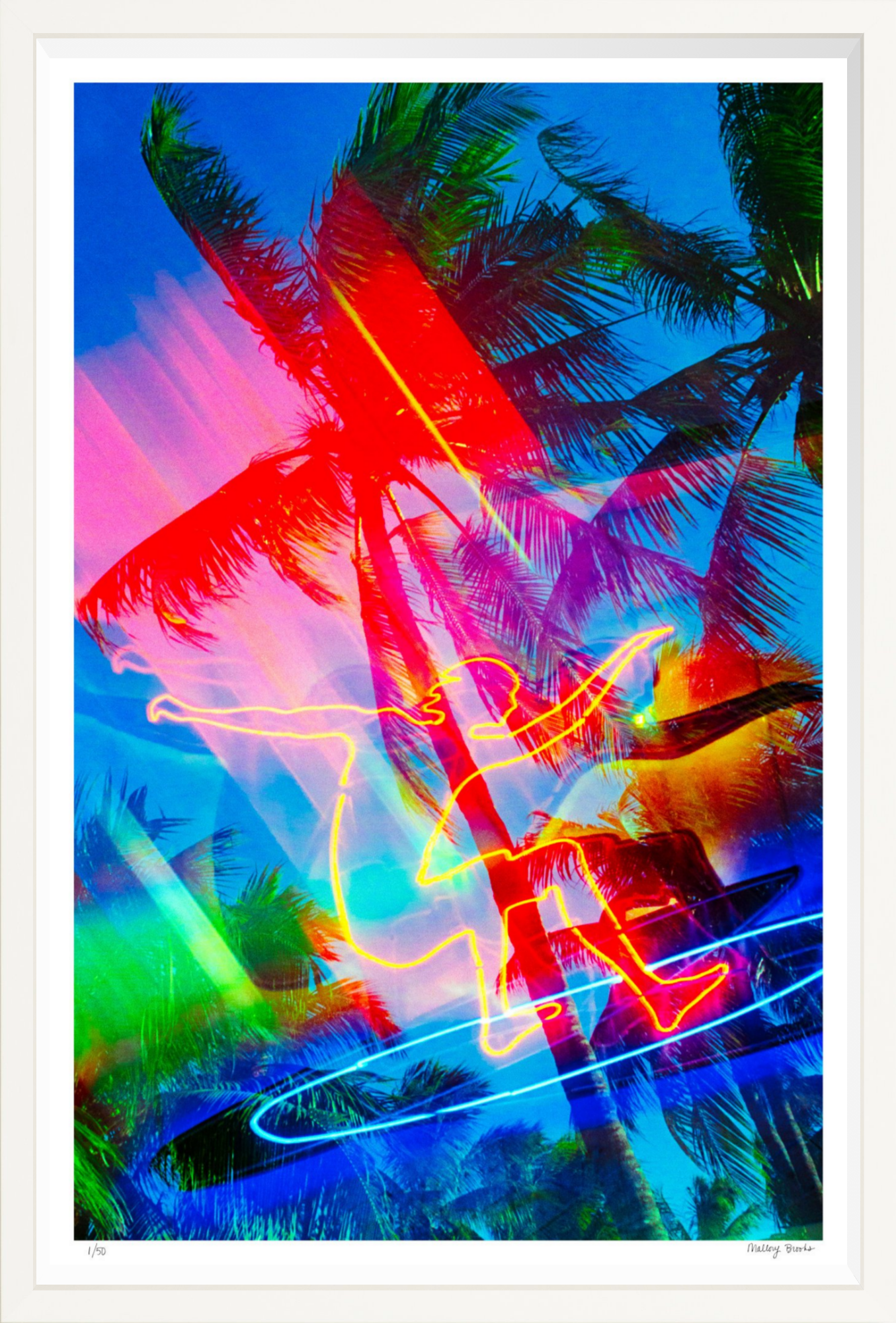 Neon Surfer