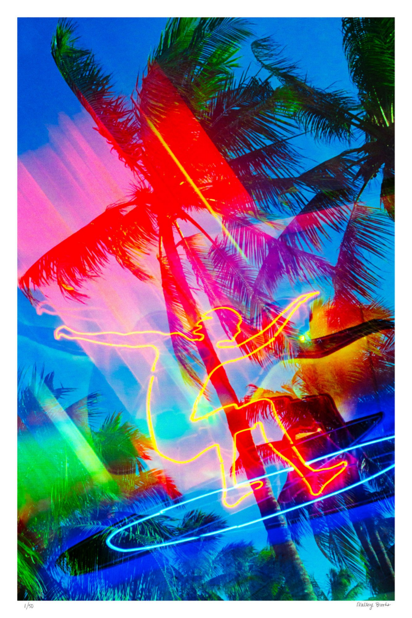 Neon Surfer