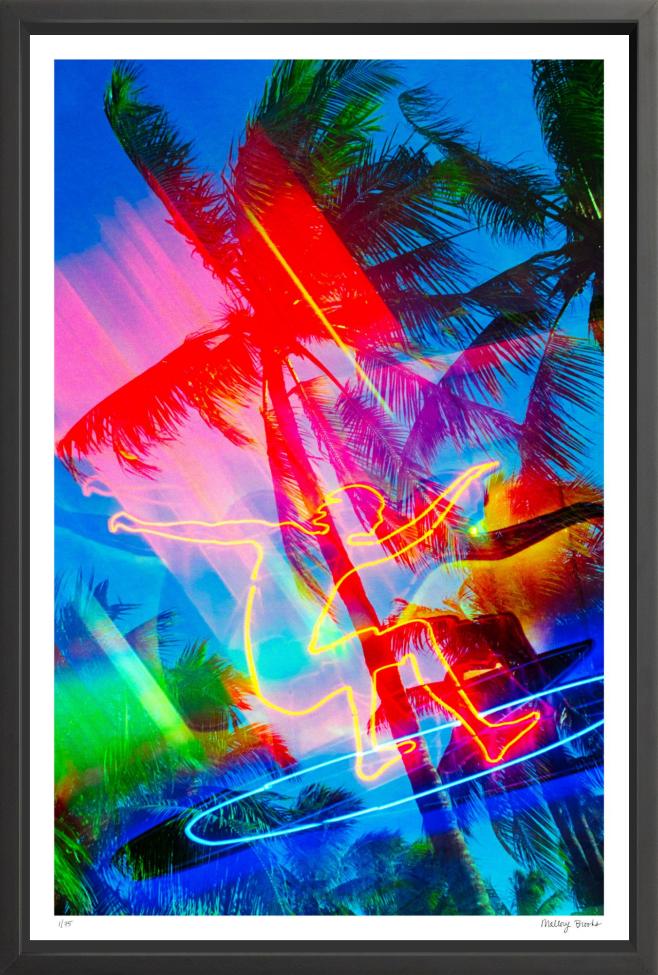 Neon Surfer