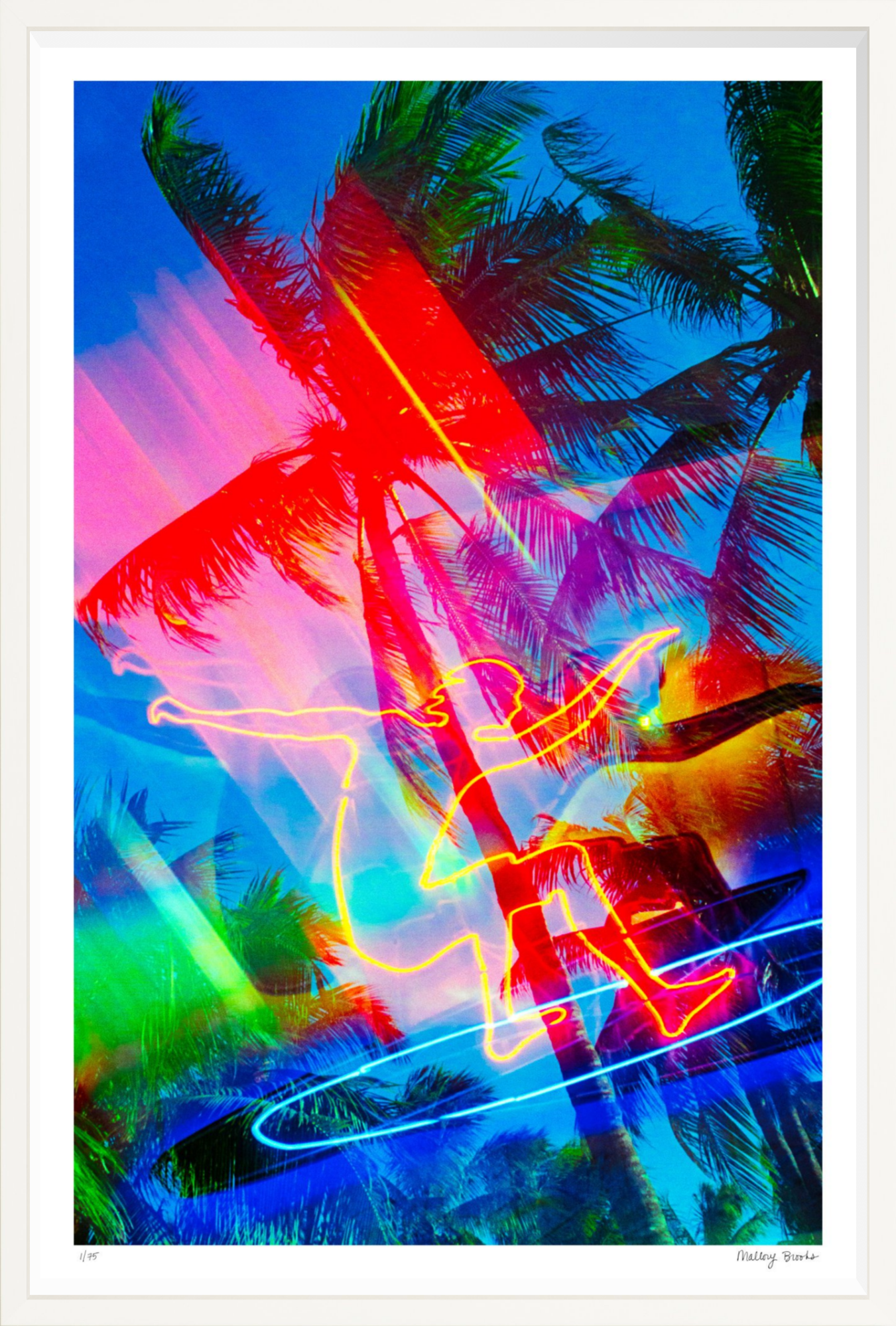 Neon Surfer