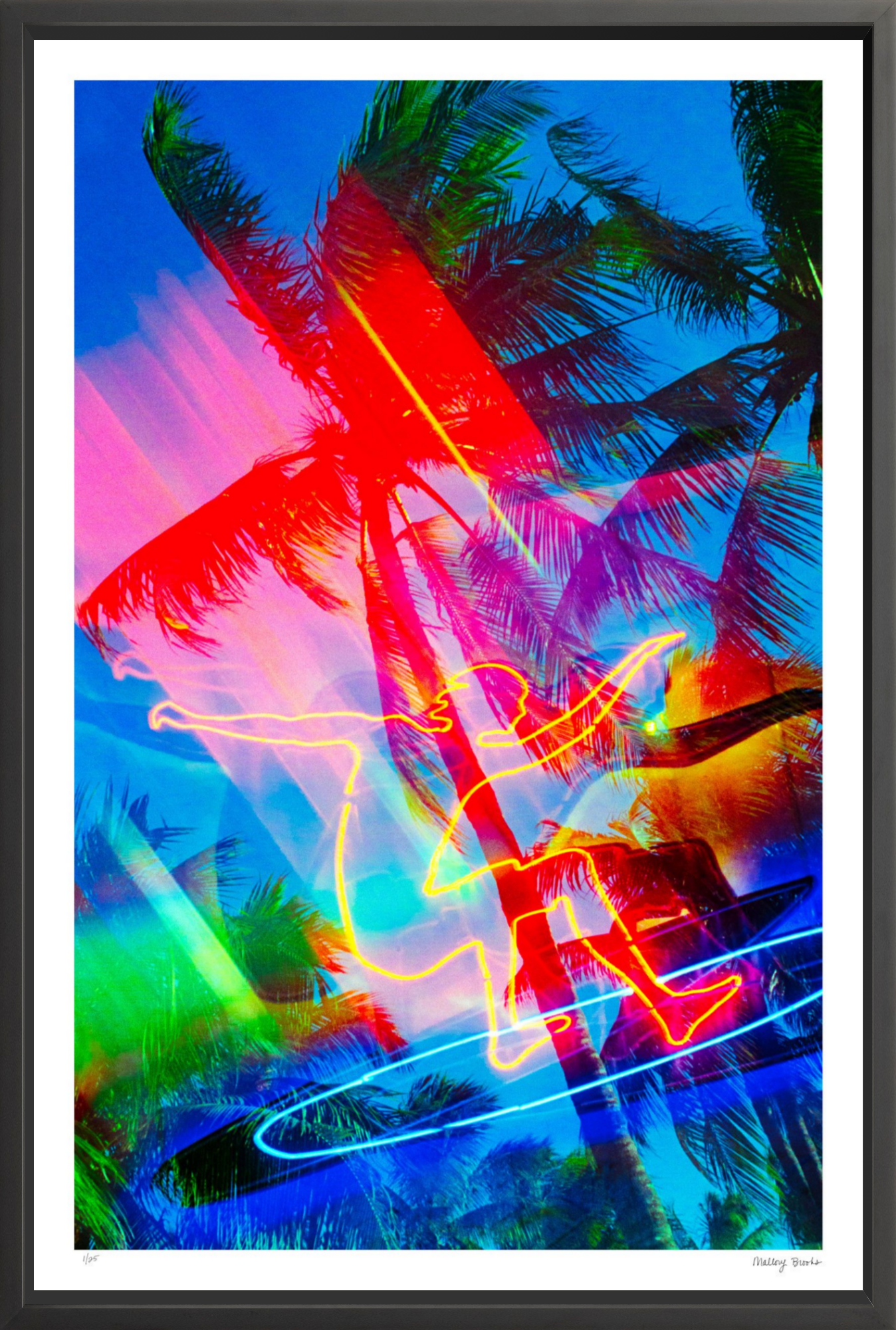 Neon Surfer