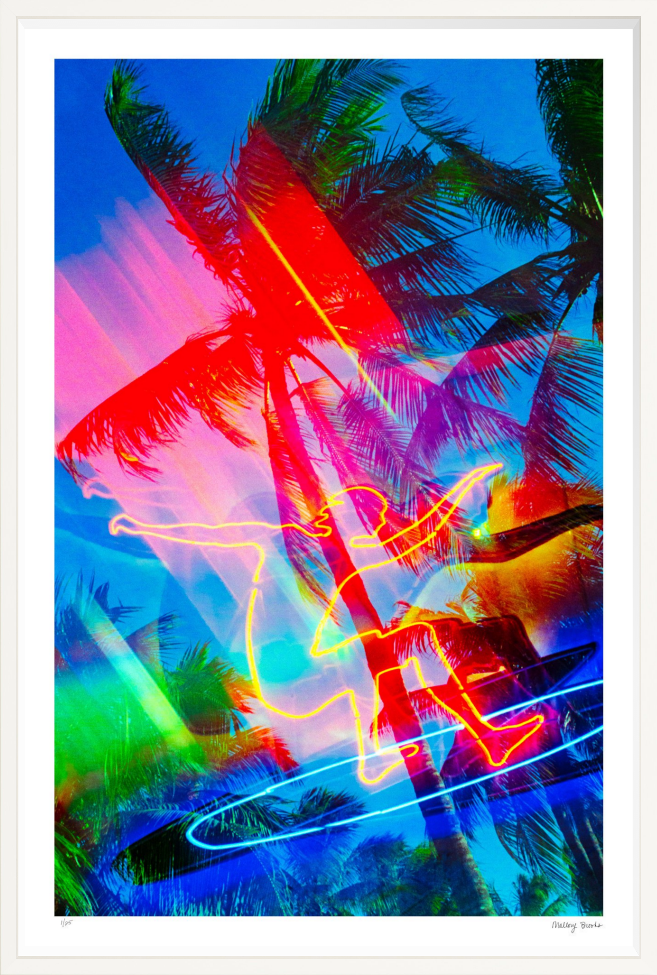 Neon Surfer