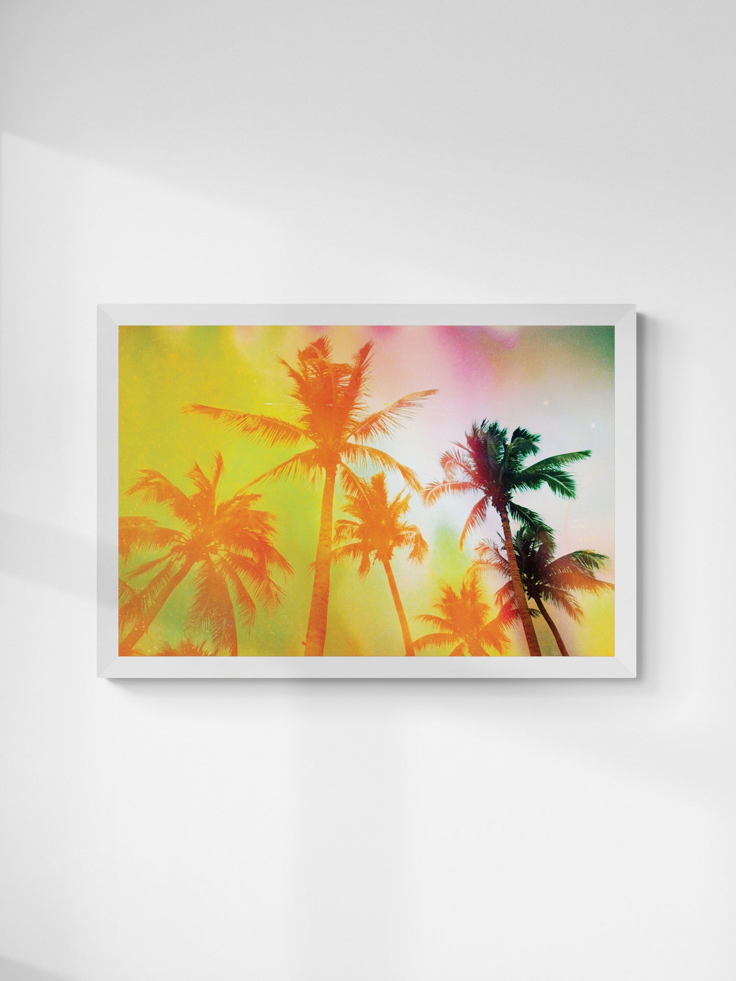 Neon Tropical Palms