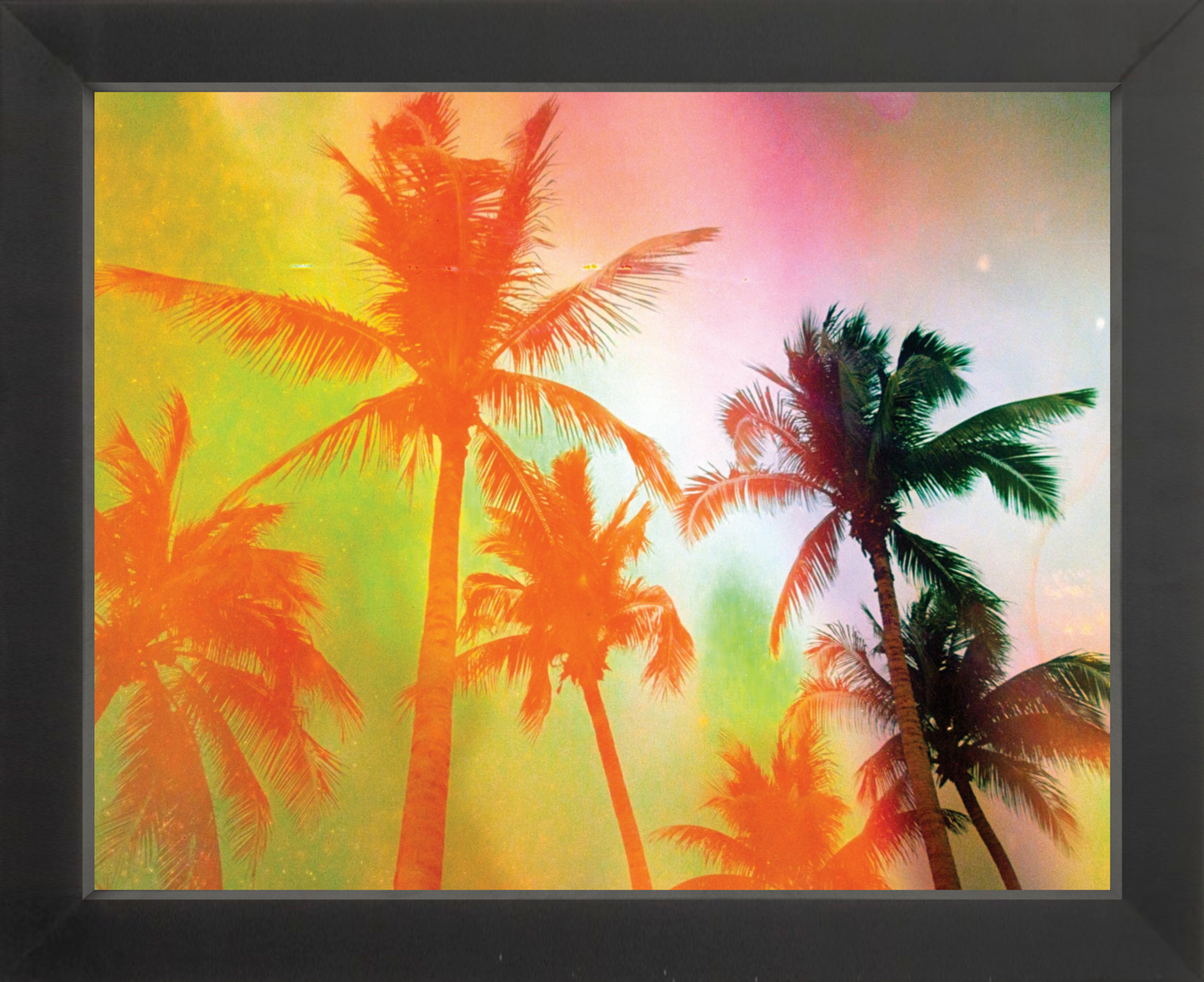 Neon Tropical Palms