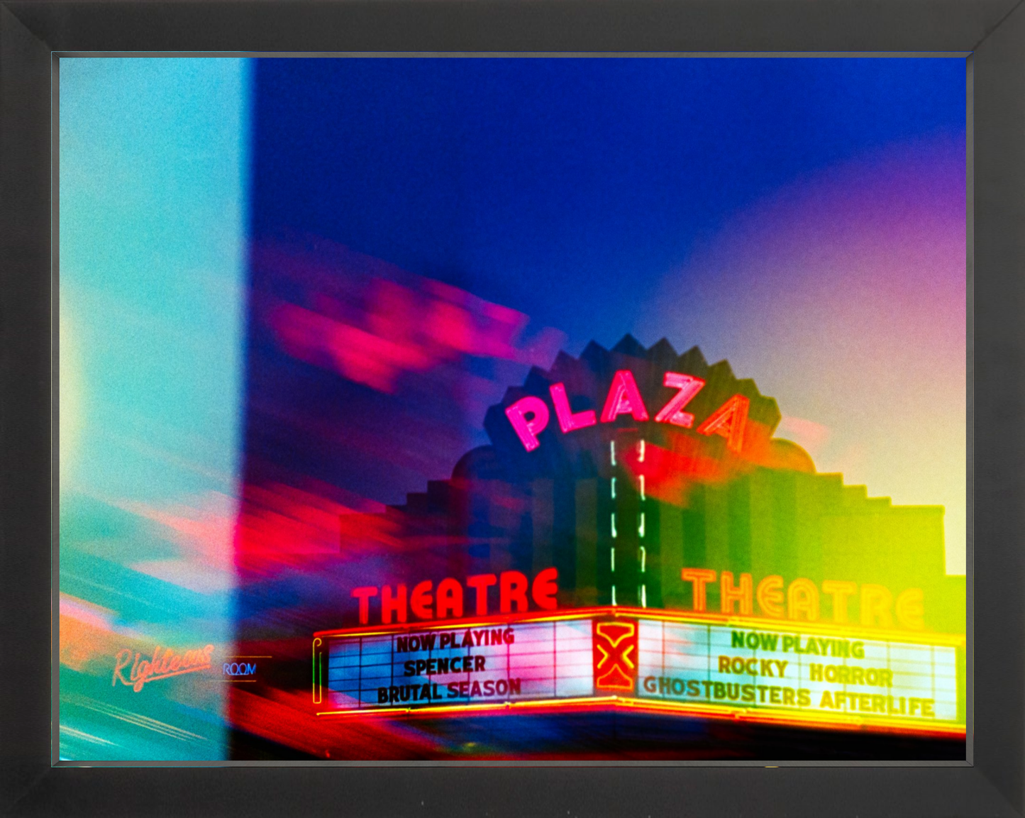 Plaza Theatre Lights