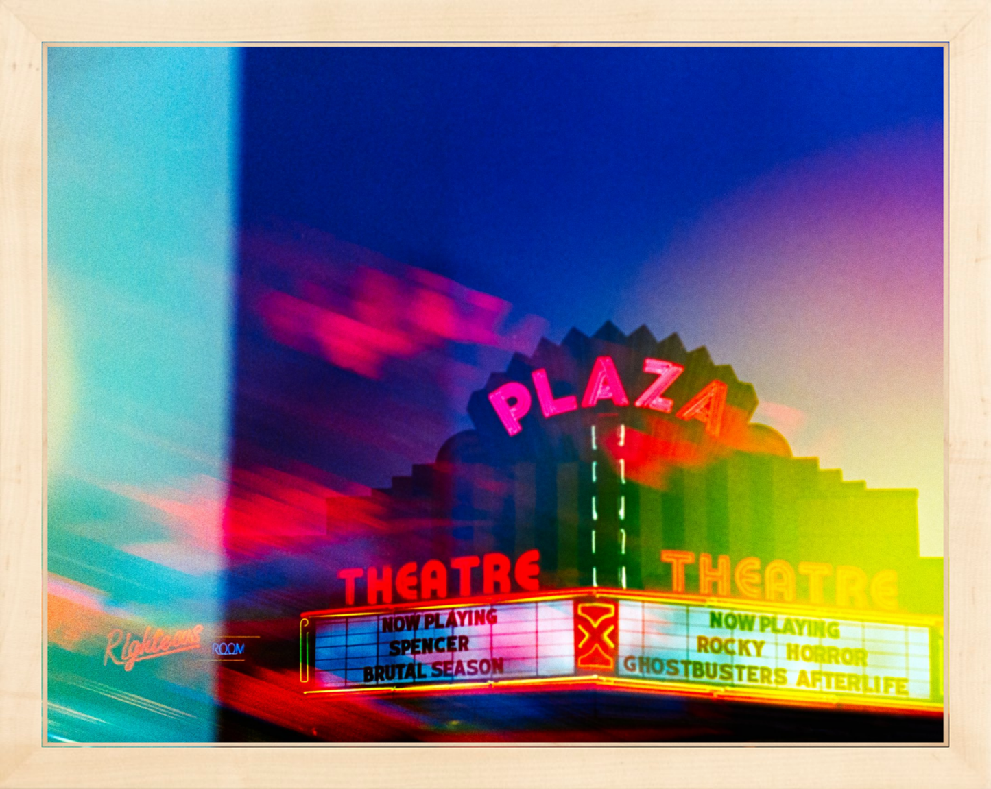 Plaza Theatre Lights