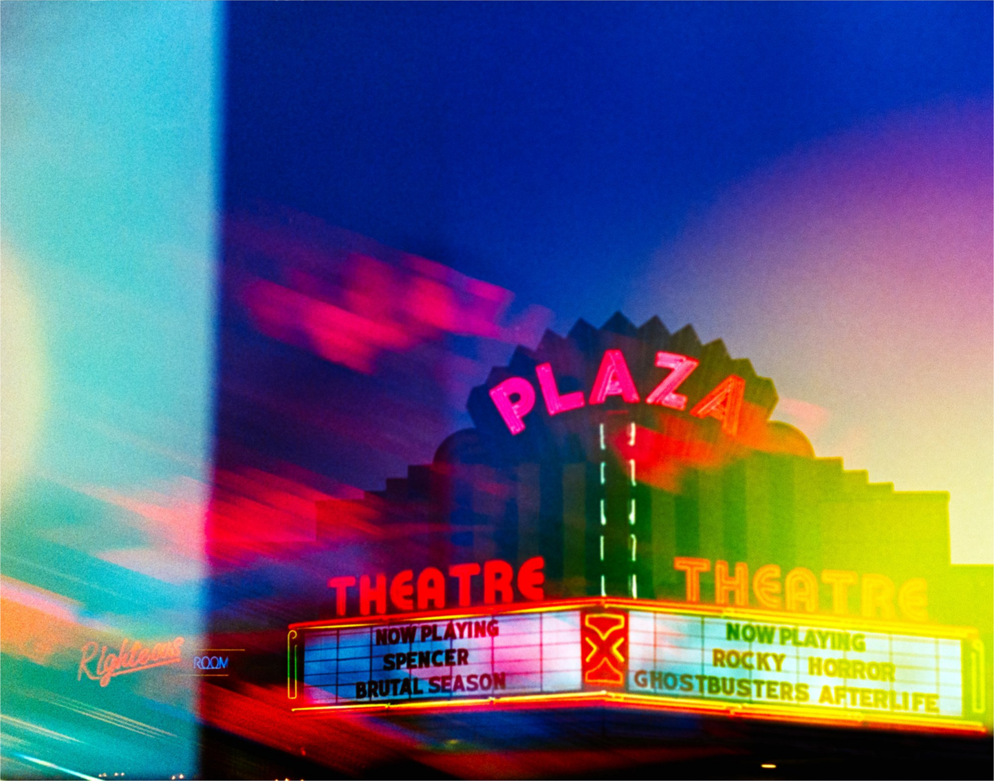 Plaza Theatre Lights