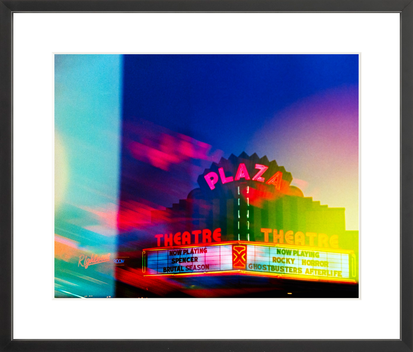 Plaza Theatre Lights