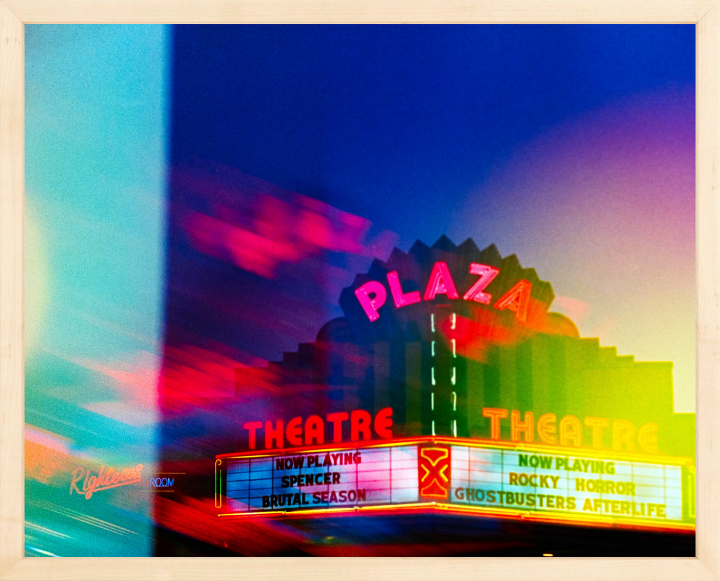 Plaza Theatre Lights