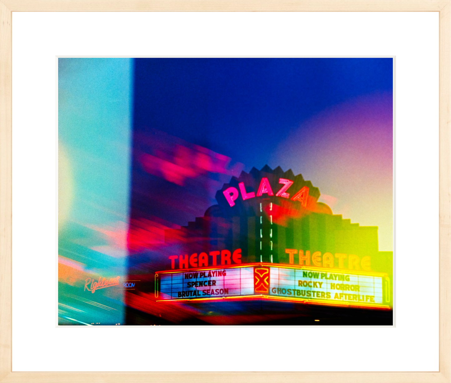 Plaza Theatre Lights